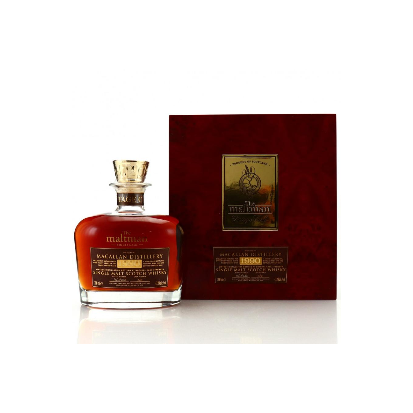 The Macallan 1990 30 Years Single Malt Whisky