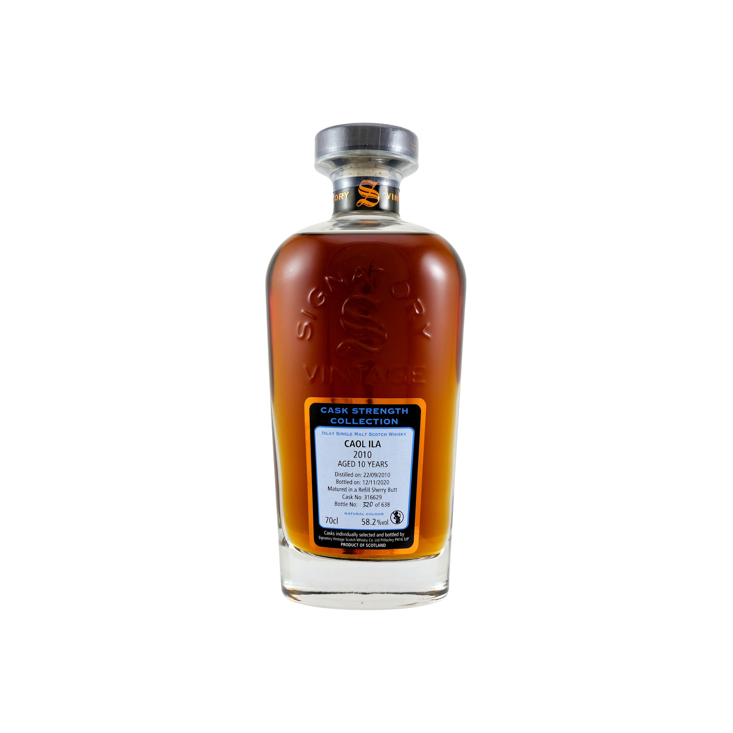 Caol Ila Cask Strength Collection 2010 10 Years Single Malt Whisky