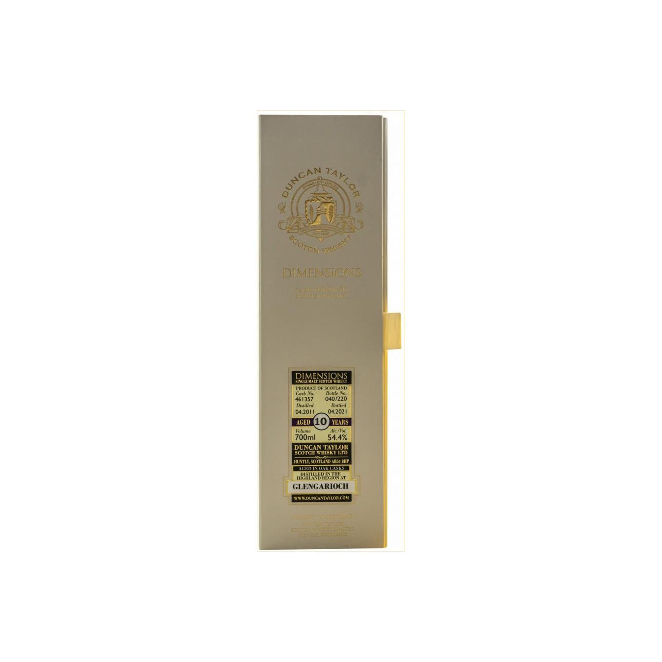 Glen Garioch Dimensions 2011 10 Years Single Malt Whisky 2