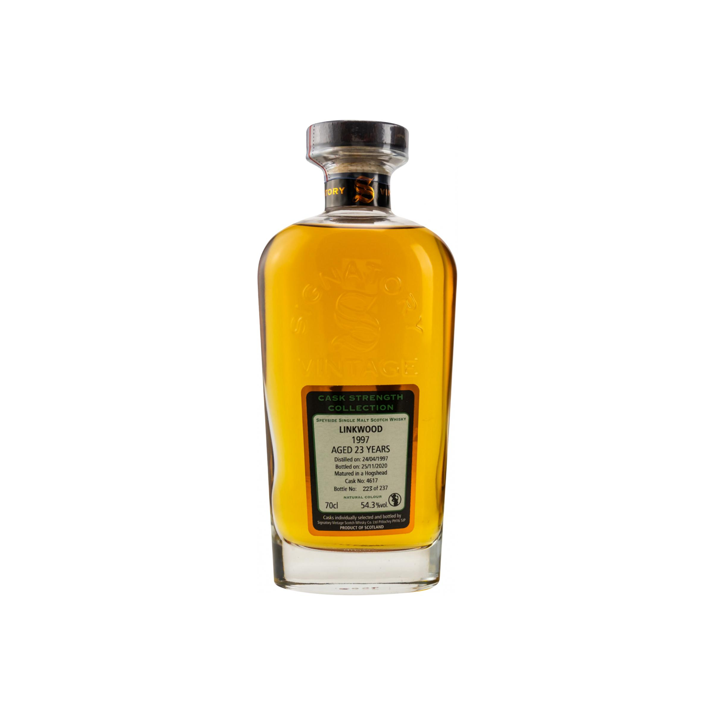 Linkwood Cask Strength Collection 1997 23 Years Single Malt Whisky