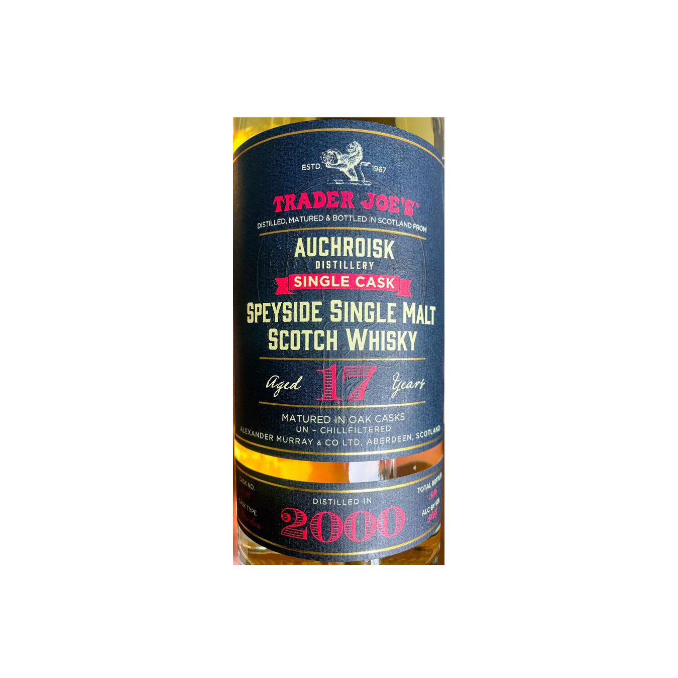 Auchroisk 2000 17 Years Single Malt Whisky 2