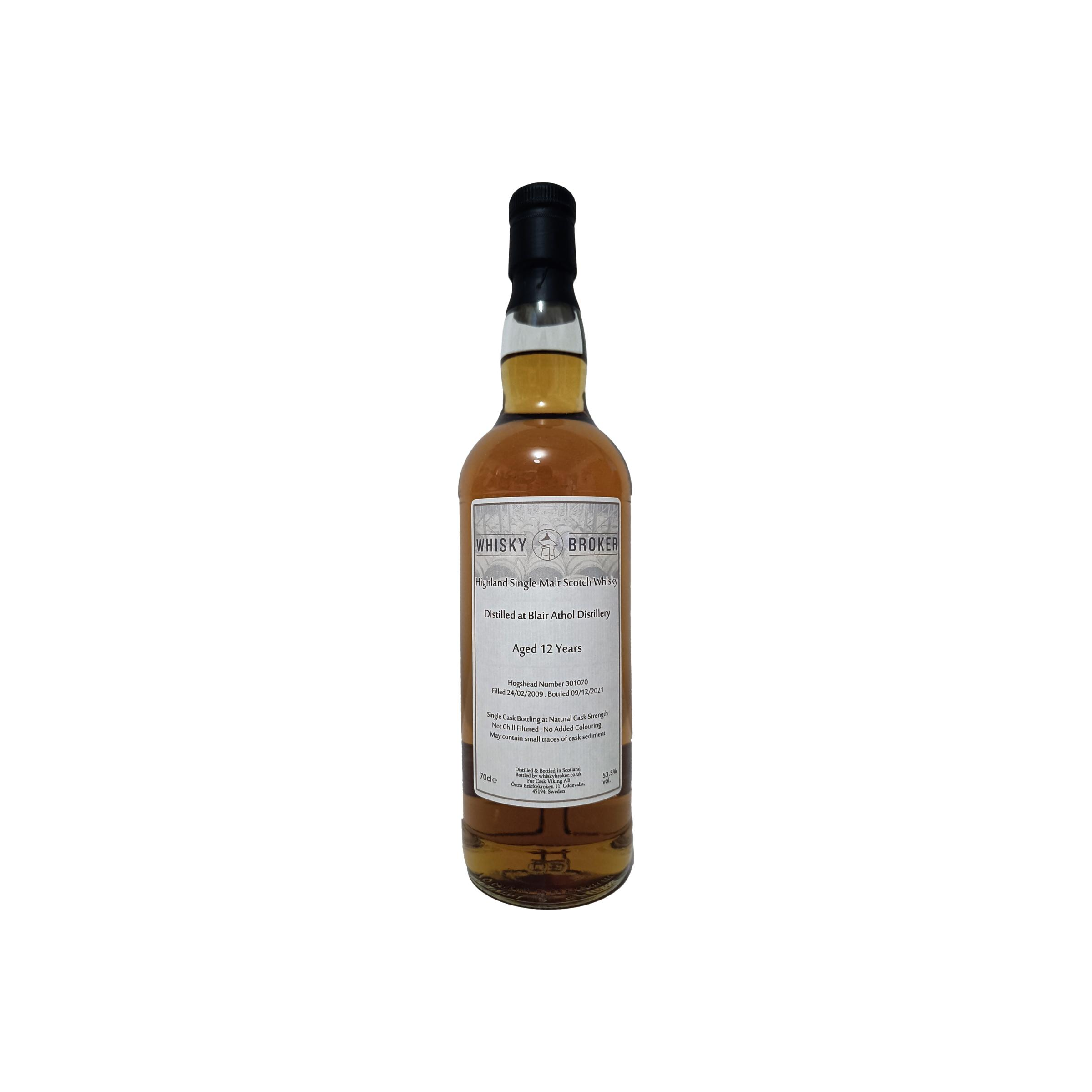 Blair Athol 2009 12 Years Single Malt Whisky