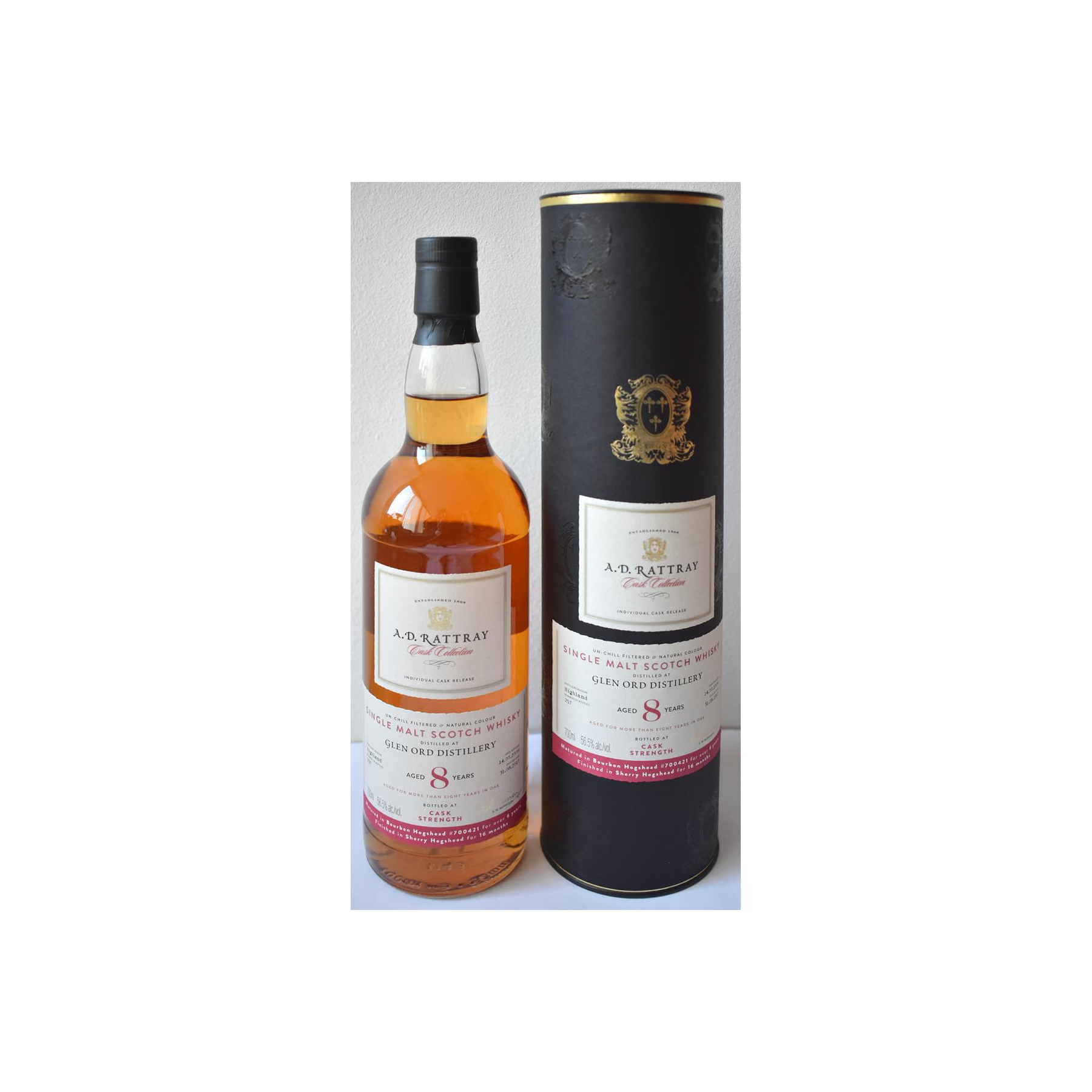 Glen Ord Individual Cask Bottling 2009 8 Years Single Malt Whisky 2