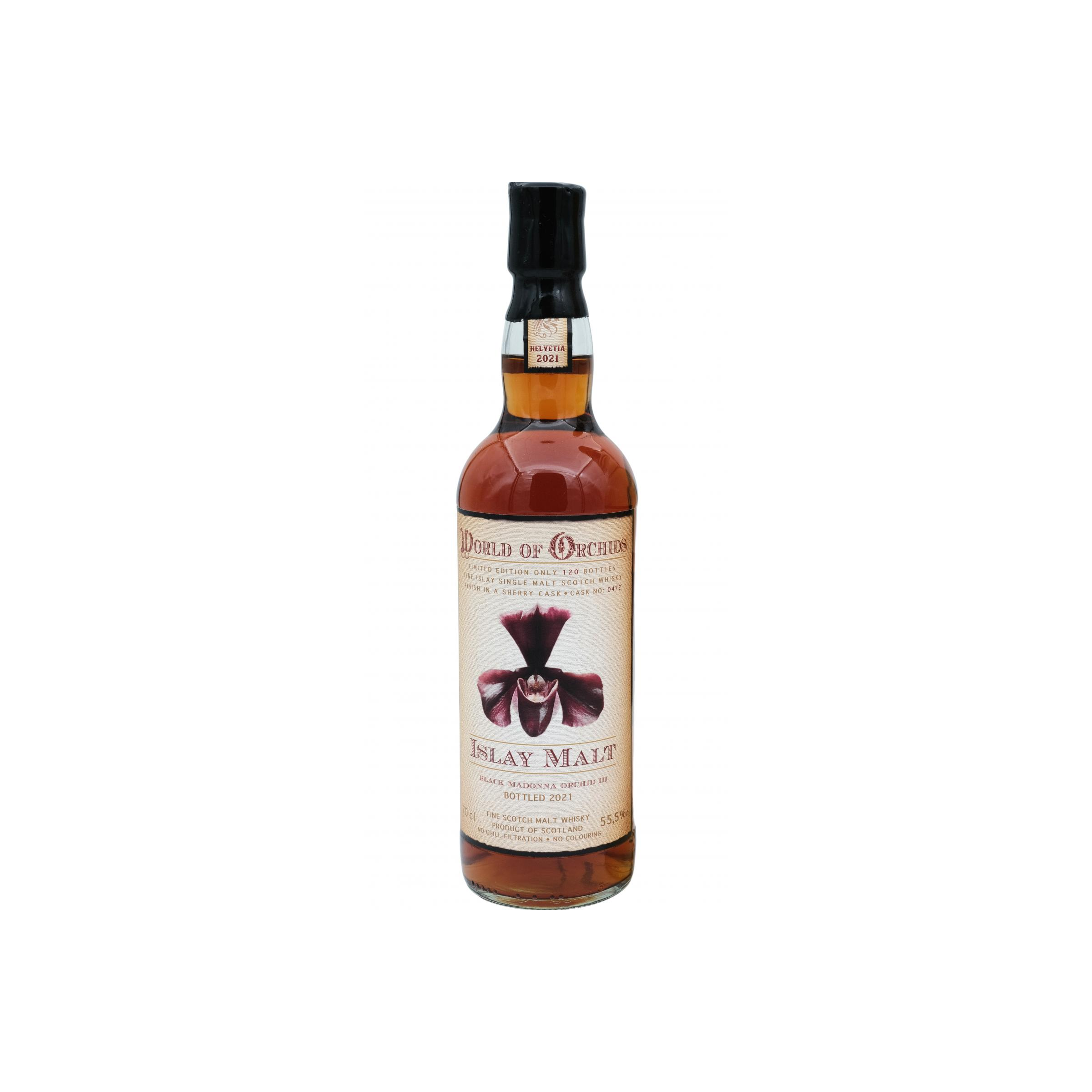 Islay Malt Black Madonna Orchid III JW