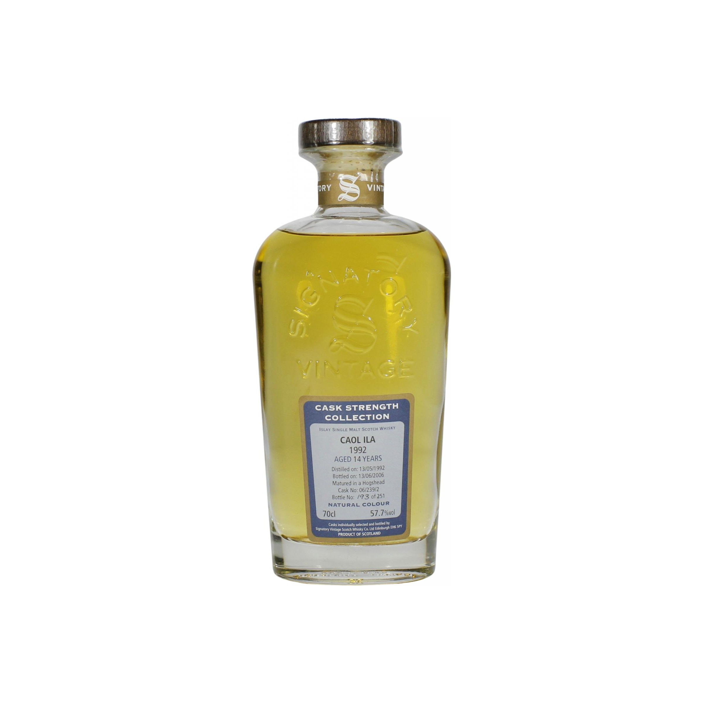 Caol Ila Cask Strength Collection 1992 14 Years Single Malt Whisky