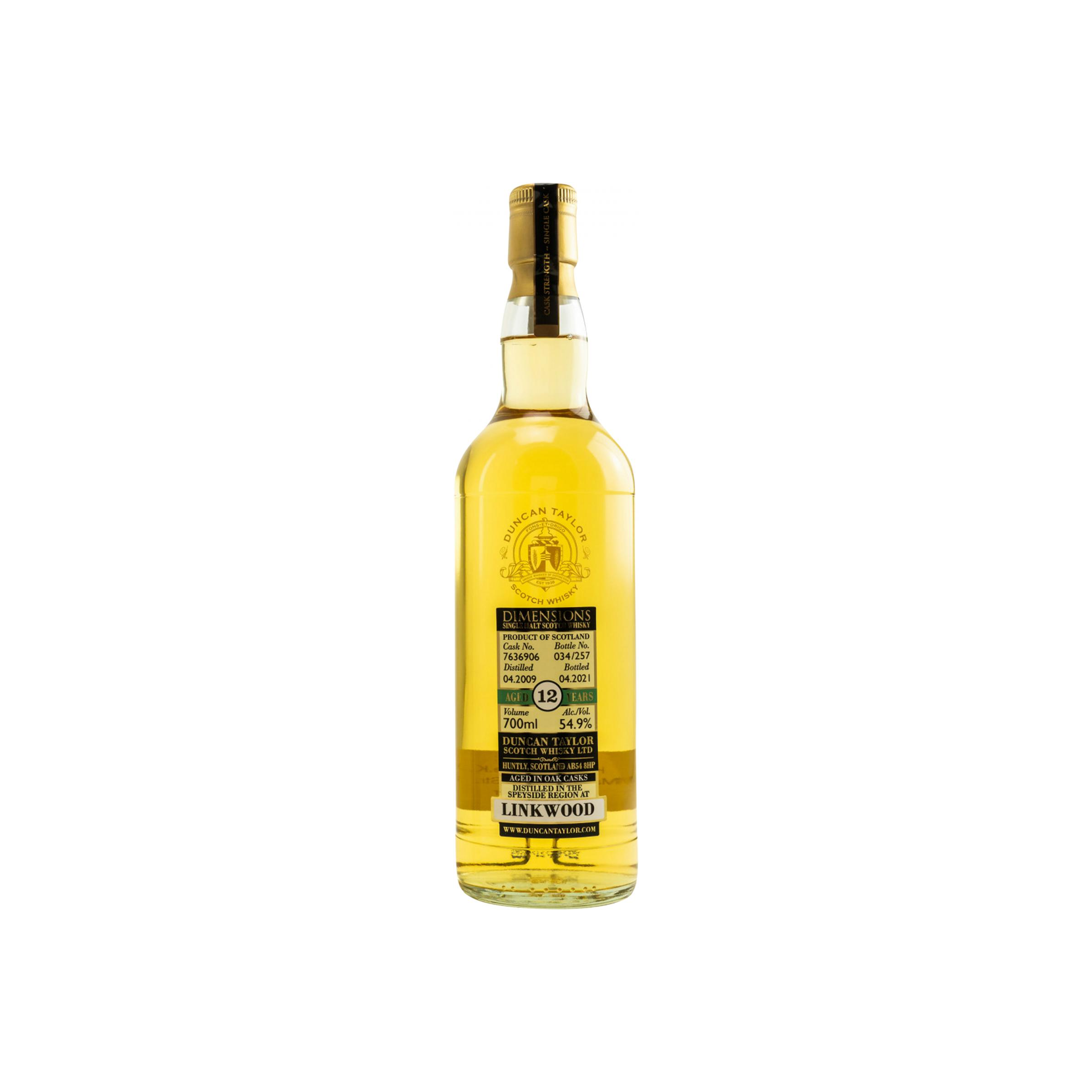 Linkwood Dimensions 2009 12 Years Single Malt Whisky