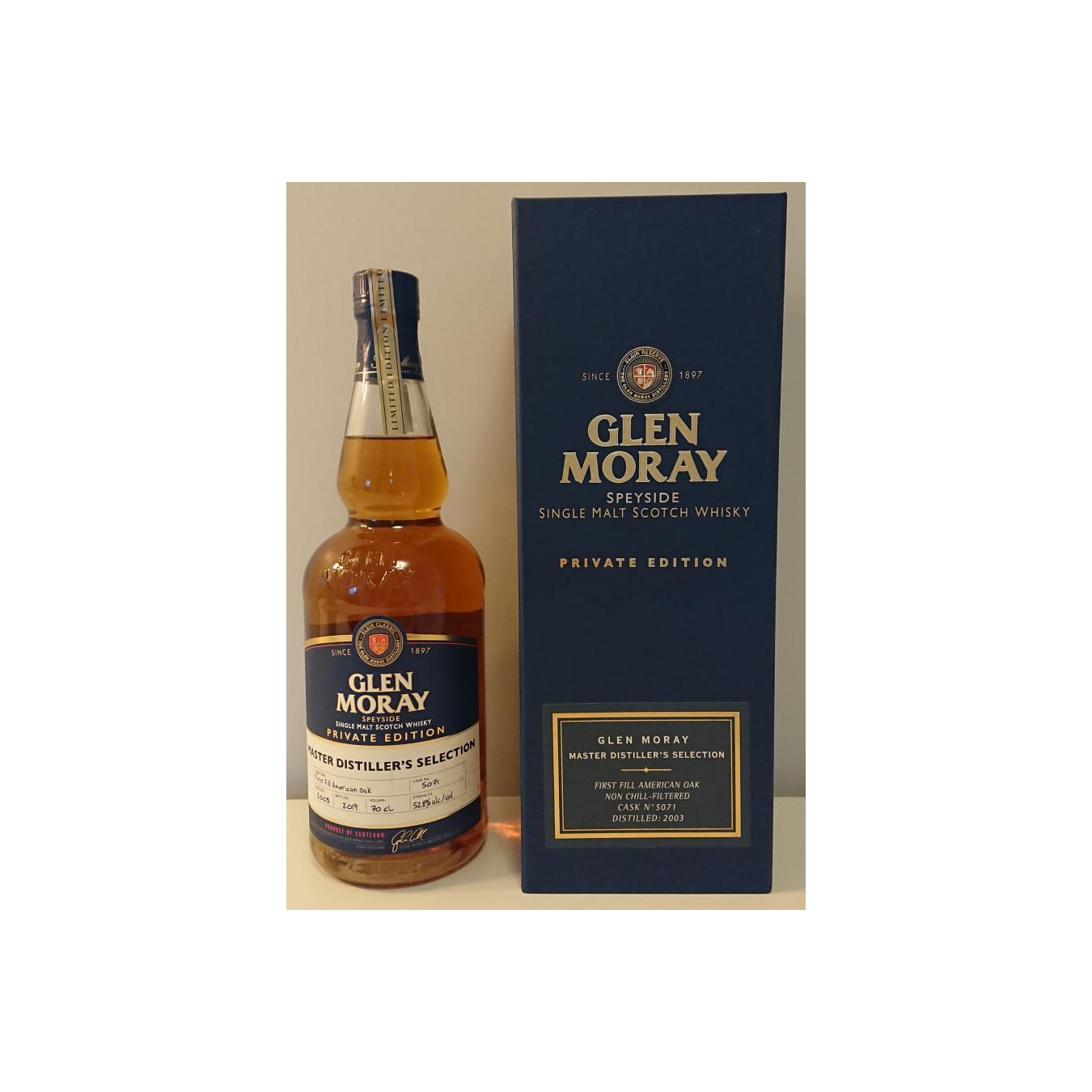 Glen Moray 2003 Single Malt Whisky 3
