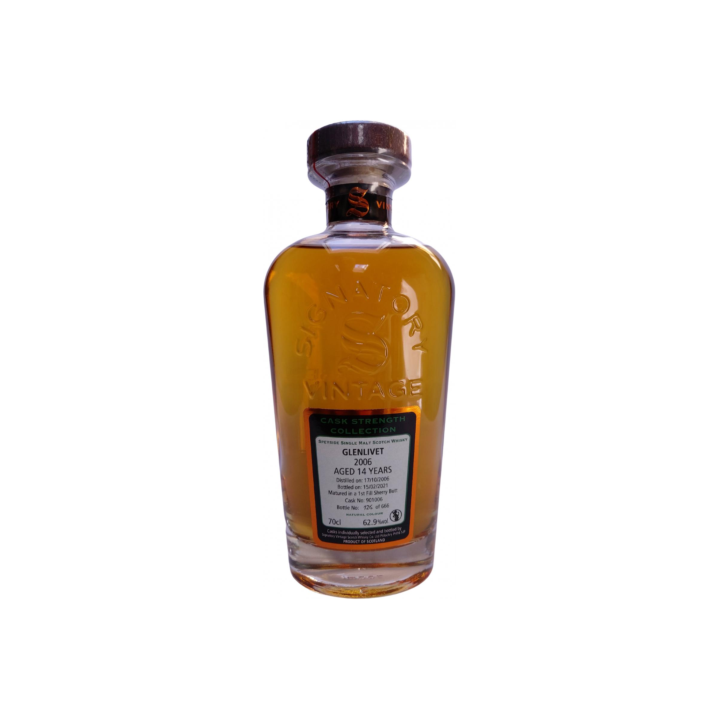 The Glenlivet Cask Strength Collection 2006 14 Years Single Malt Whisky 3