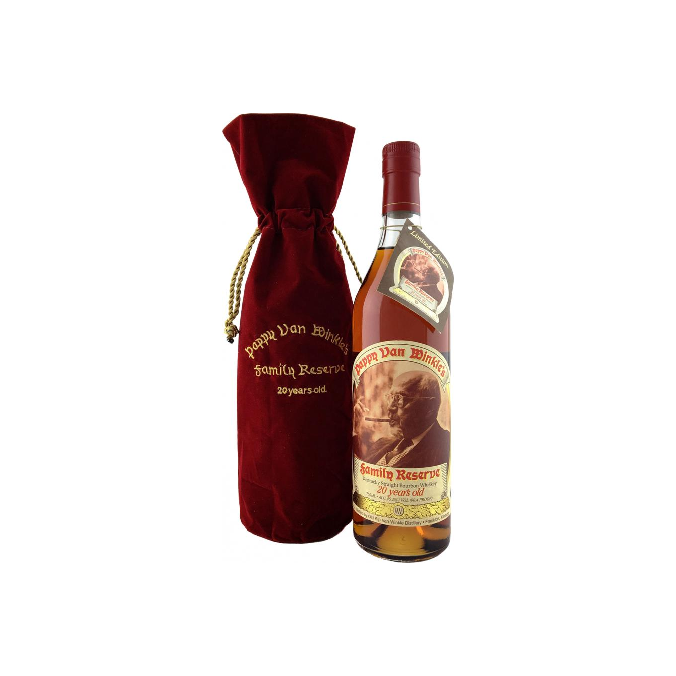 Pappy Van Winkle's 20 Years Bourbon Whisky