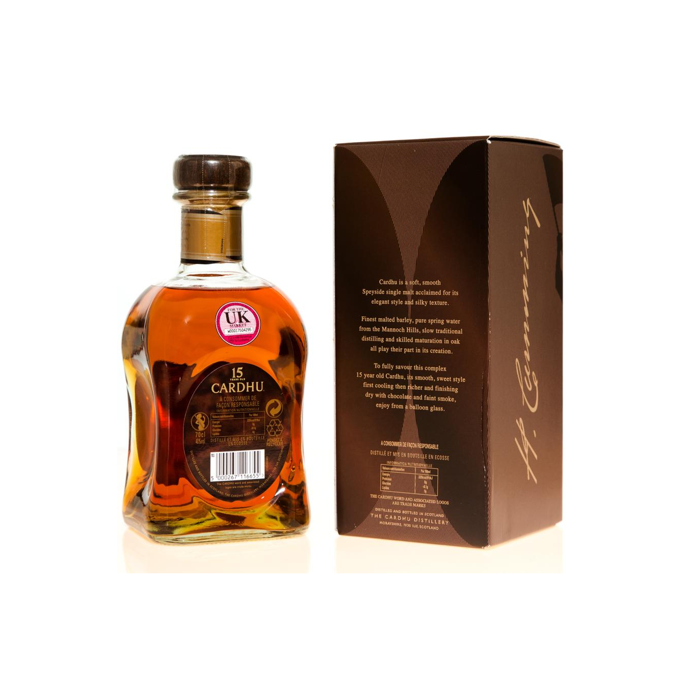 Cardhu 15 Years Single Malt Whisky 3