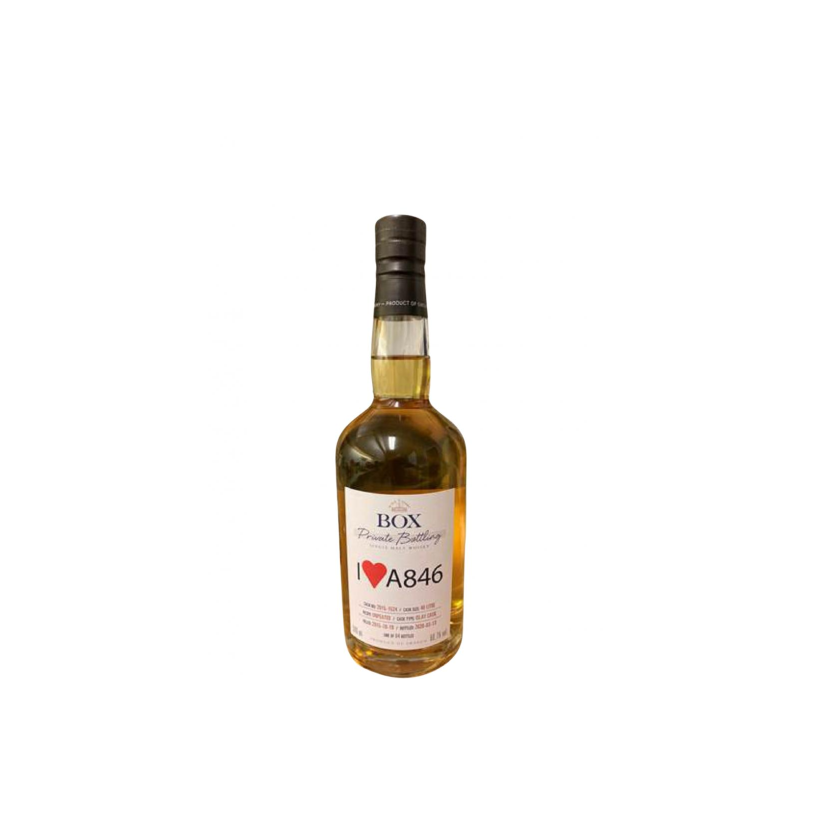 Box Private Bottling 2015 Single Malt Whisky