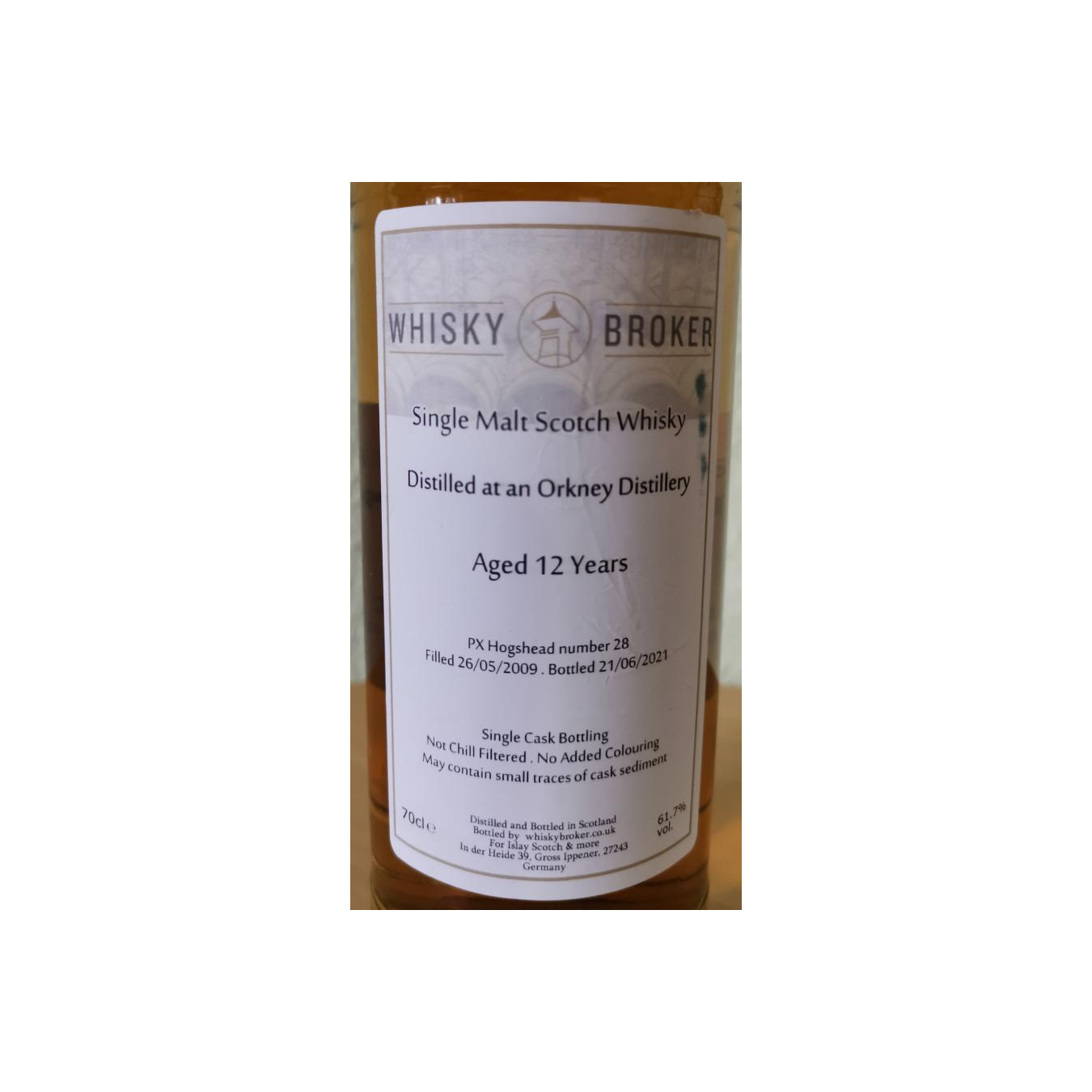 An Orkney Distillery 2009 WhB 2