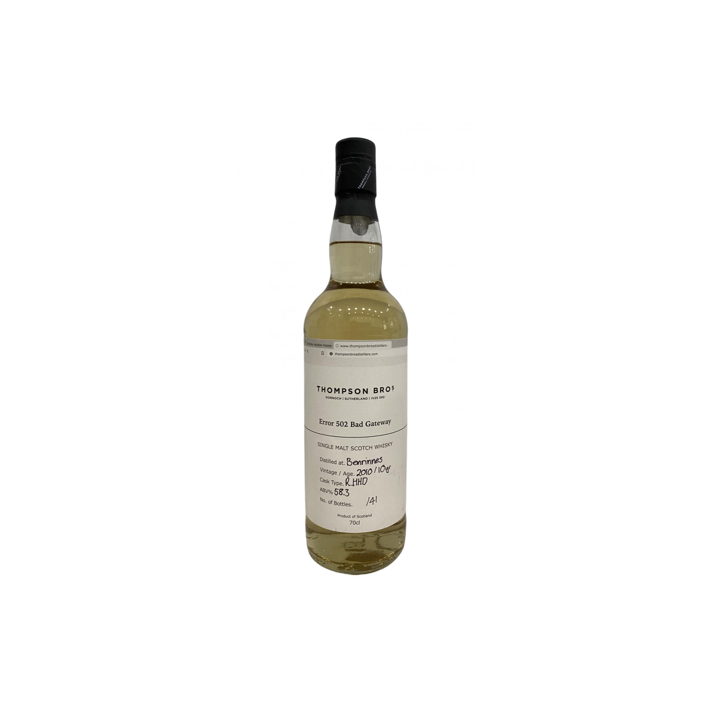Benrinnes 2010 10 Years Single Malt Whisky