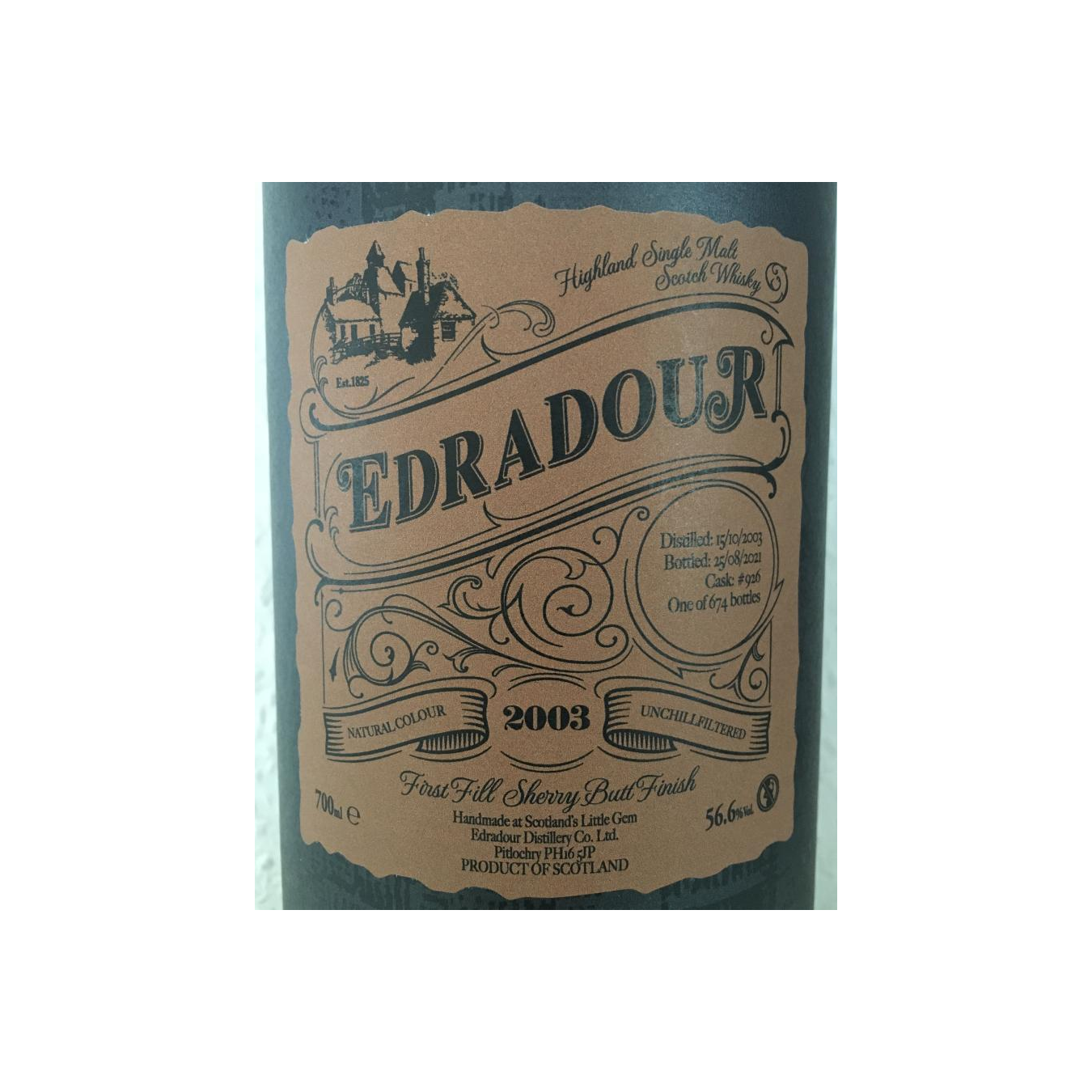 Edradour 2003 17 Years Single Malt Whisky 2