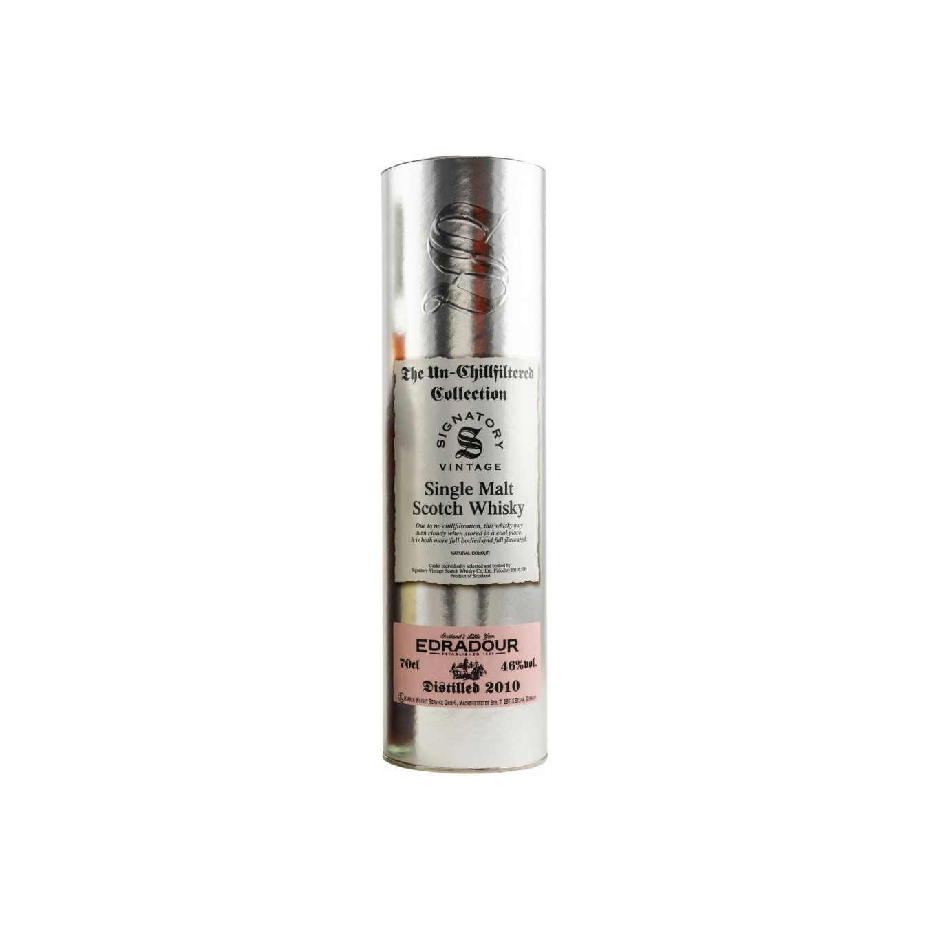 Edradour The Un-Chillfiltered Collection 2010 10 Years Single Malt Whisky 2