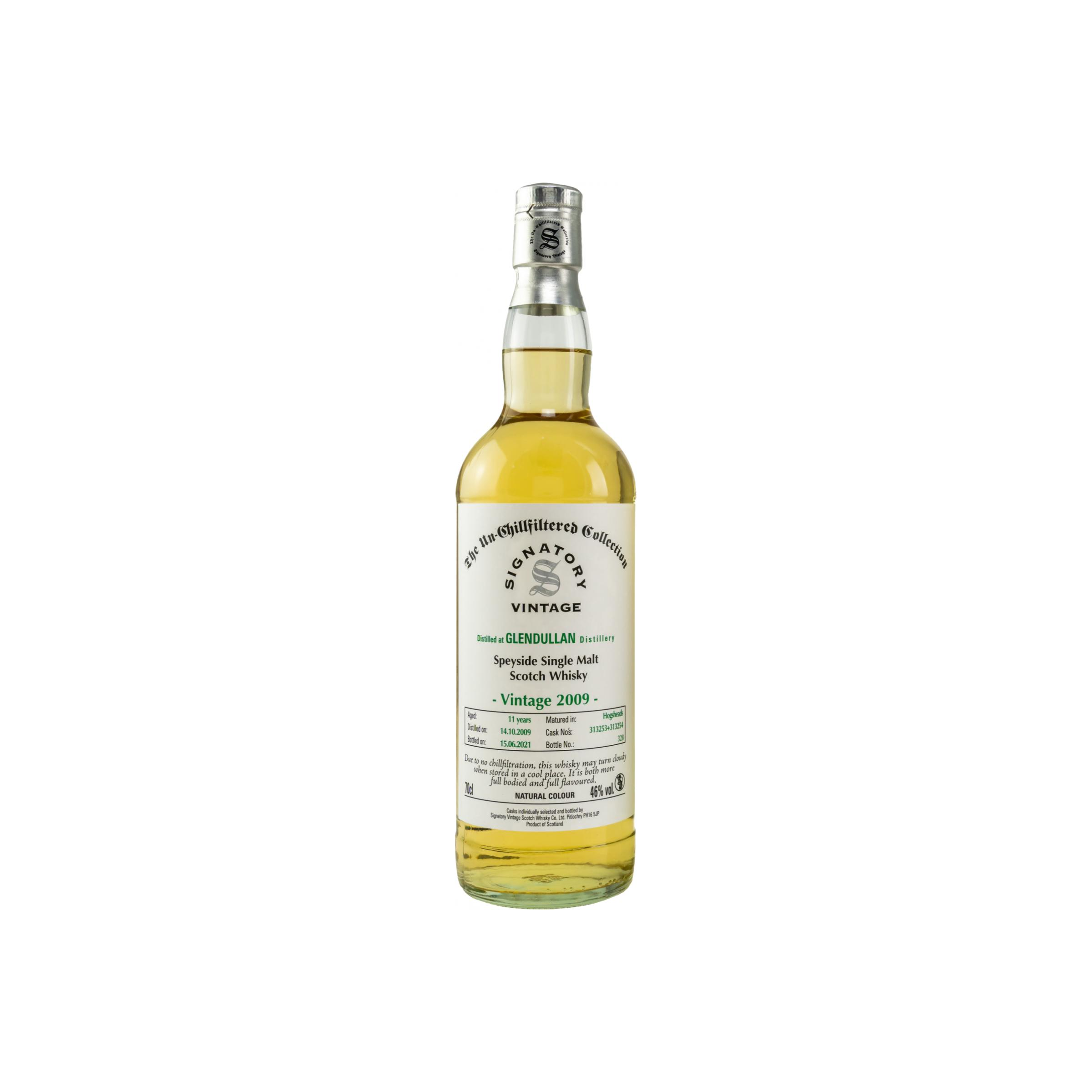Glendullan The Un-Chillfiltered Collection 2009 11 Years Single Malt Whisky