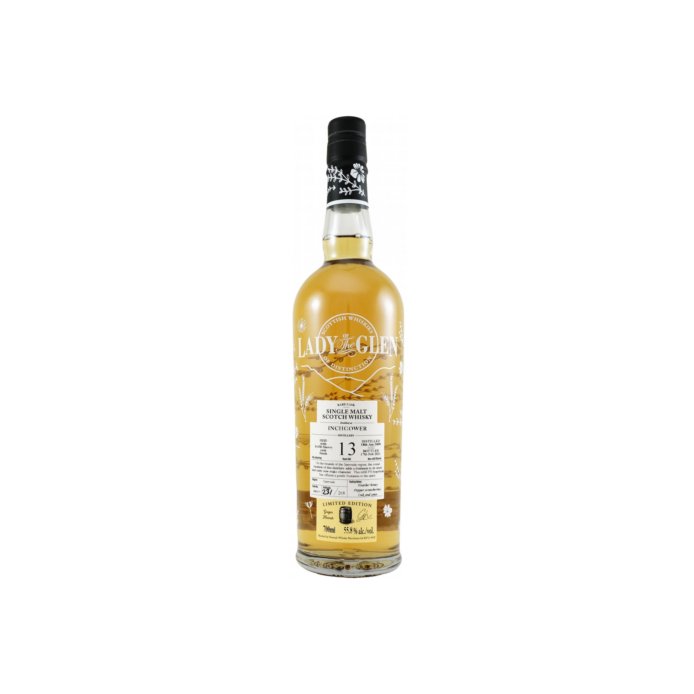 Inchgower Limited Edition 2008 13 Years Single Malt Whisky