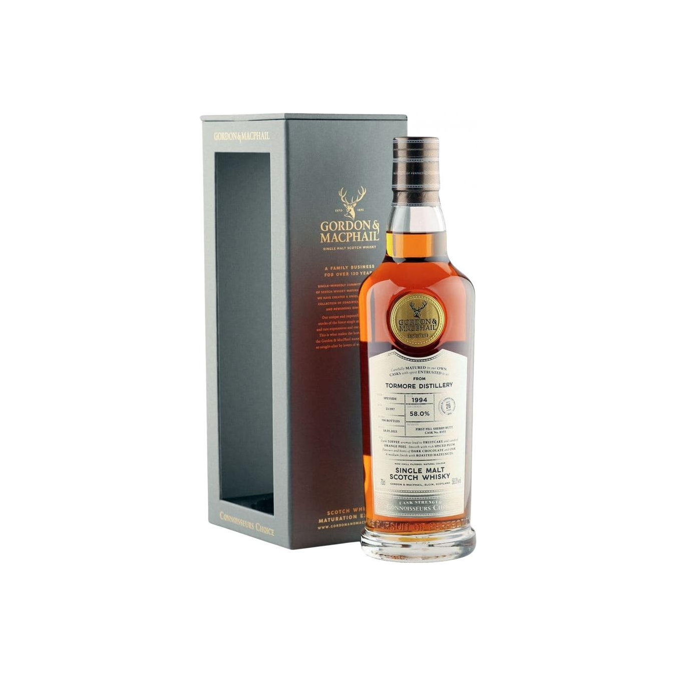 Tormore Connoisseurs Choice - Cask Strength 1994 26 Years Single Malt Whisky 2