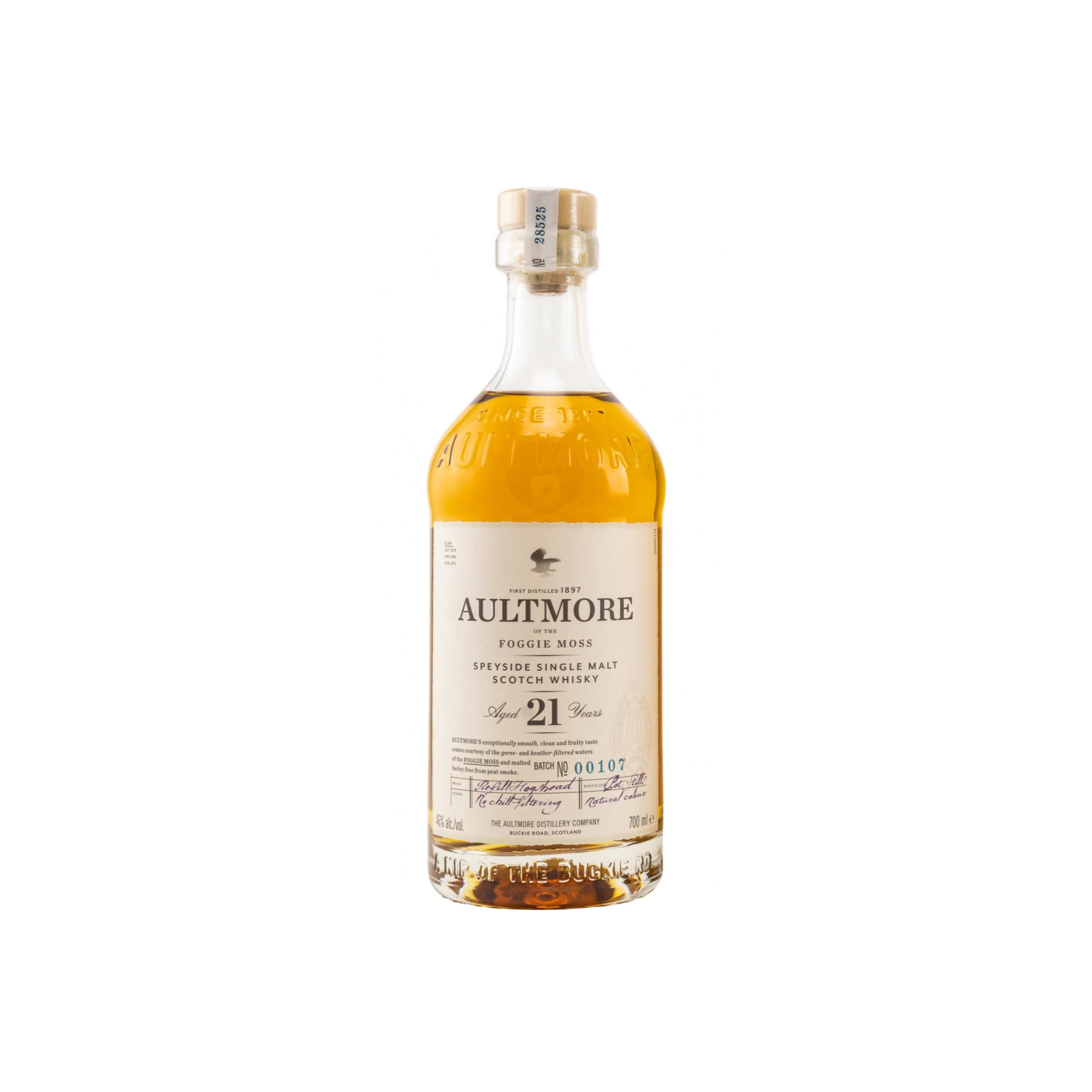 Aultmore 21 Years Single Malt Whisky
