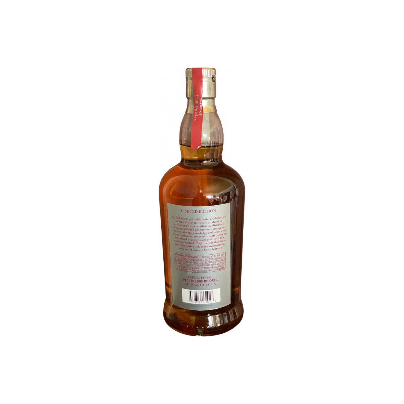 Springbank Limited Edition 25 Years Single Malt Whisky 2
