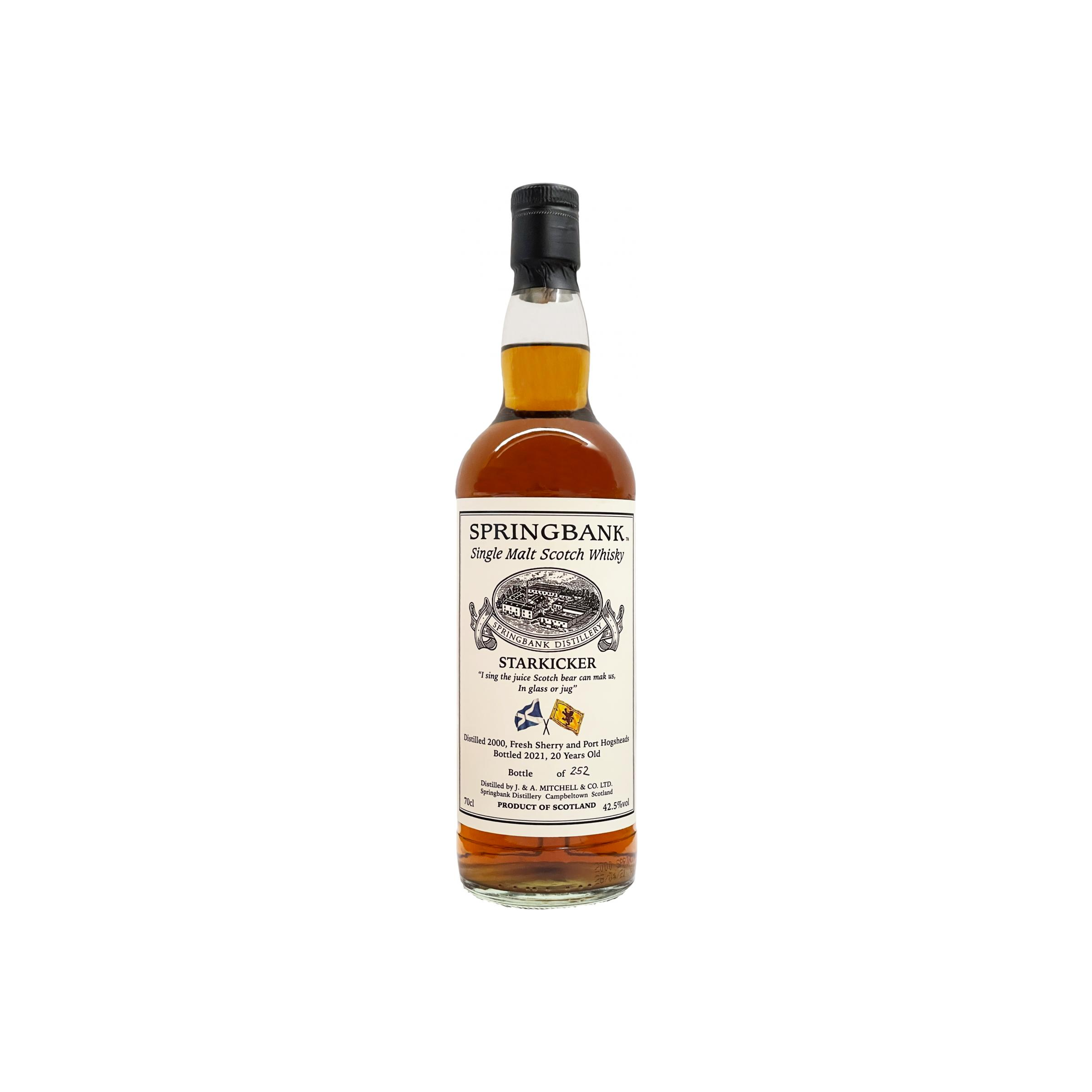 Springbank 2000 20 Years Single Malt Whisky