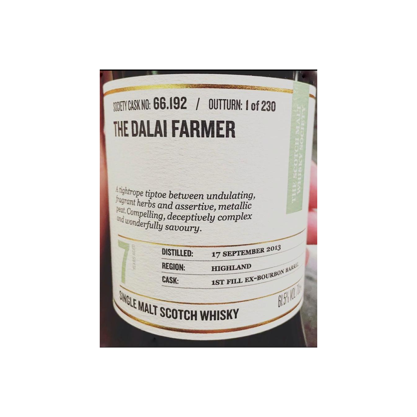 Ardmore 2013 7 Years Single Malt Whisky