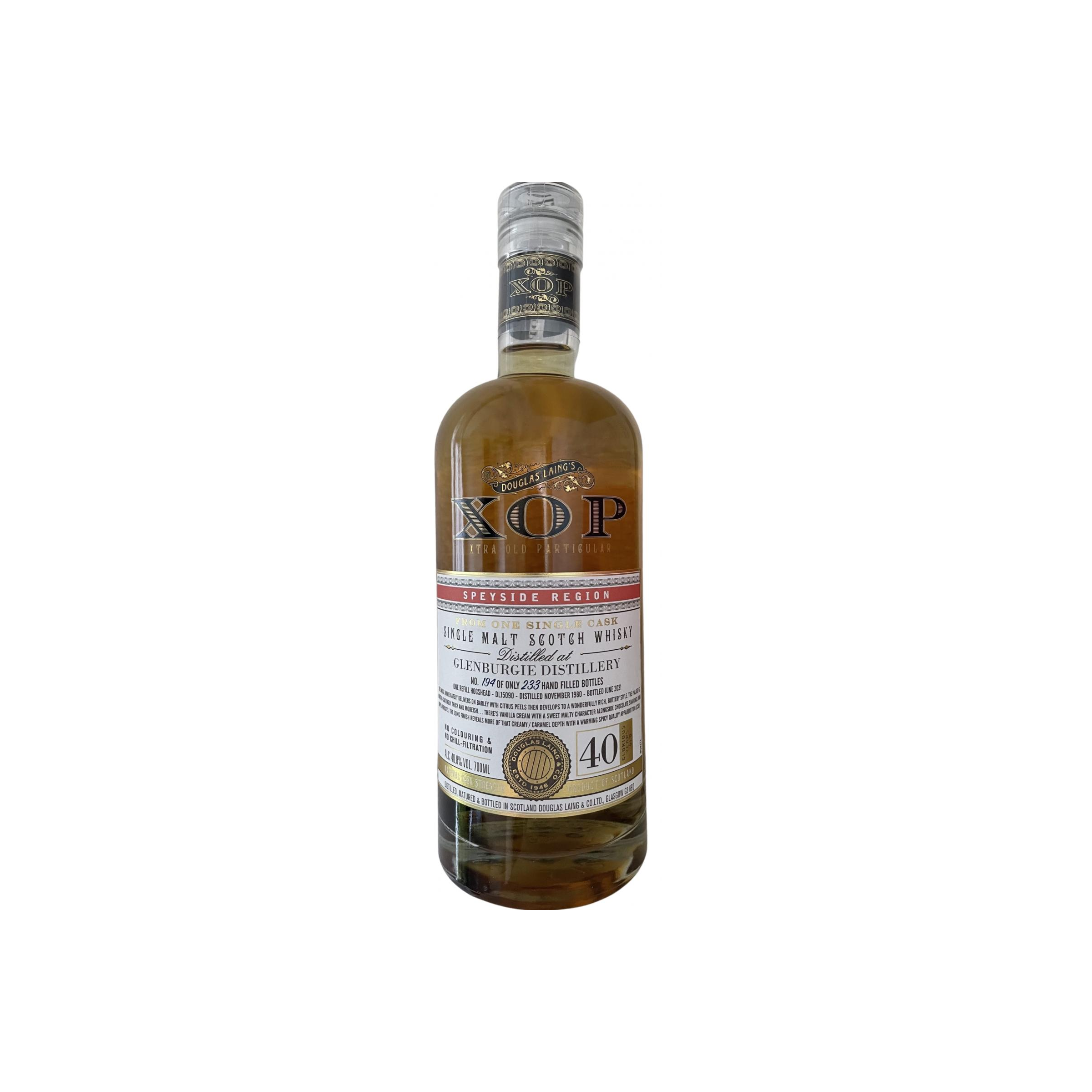Glenburgie 1980 40 Years Single Malt Whisky