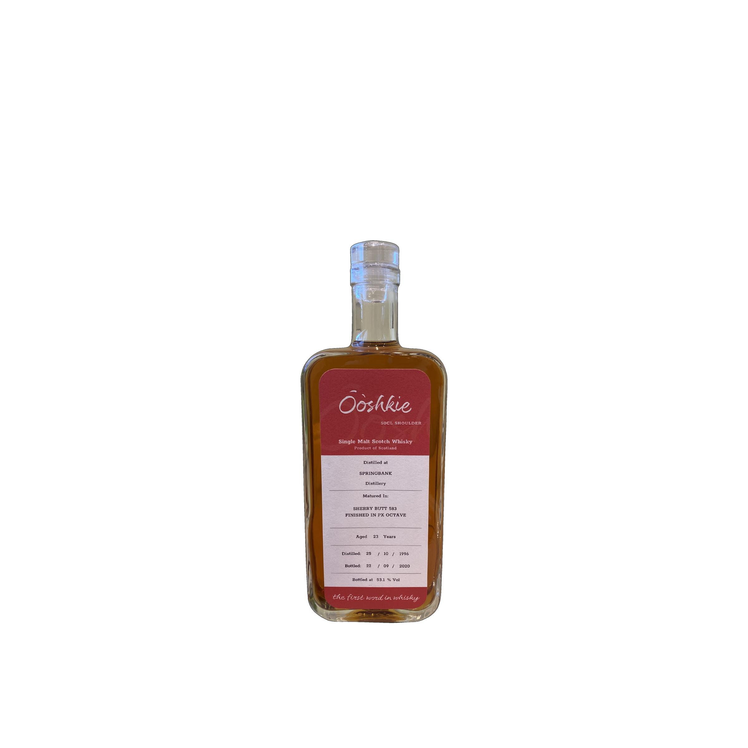 Springbank 1996 23 Years Single Malt Whisky