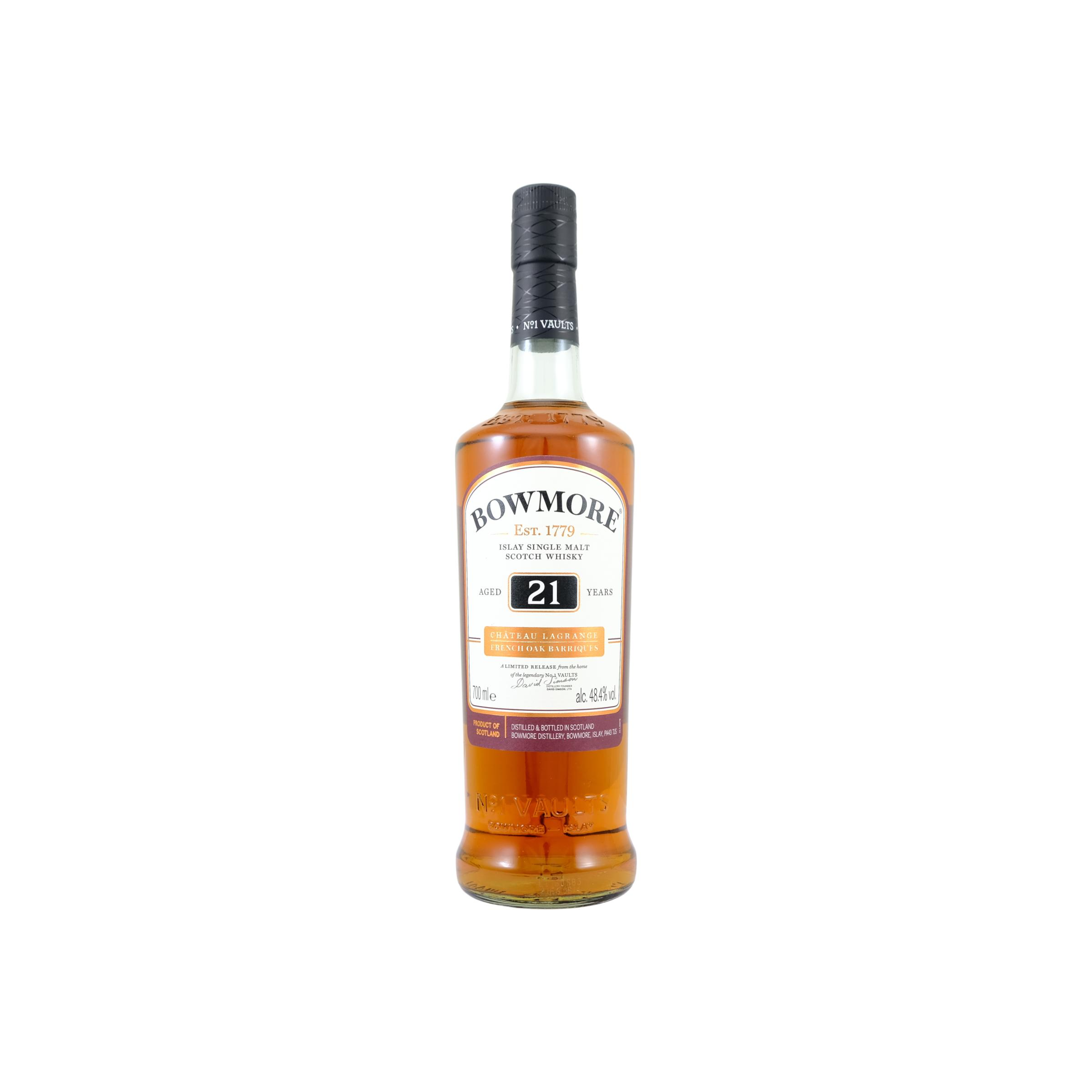 Bowmore 21 Years Single Malt Whisky