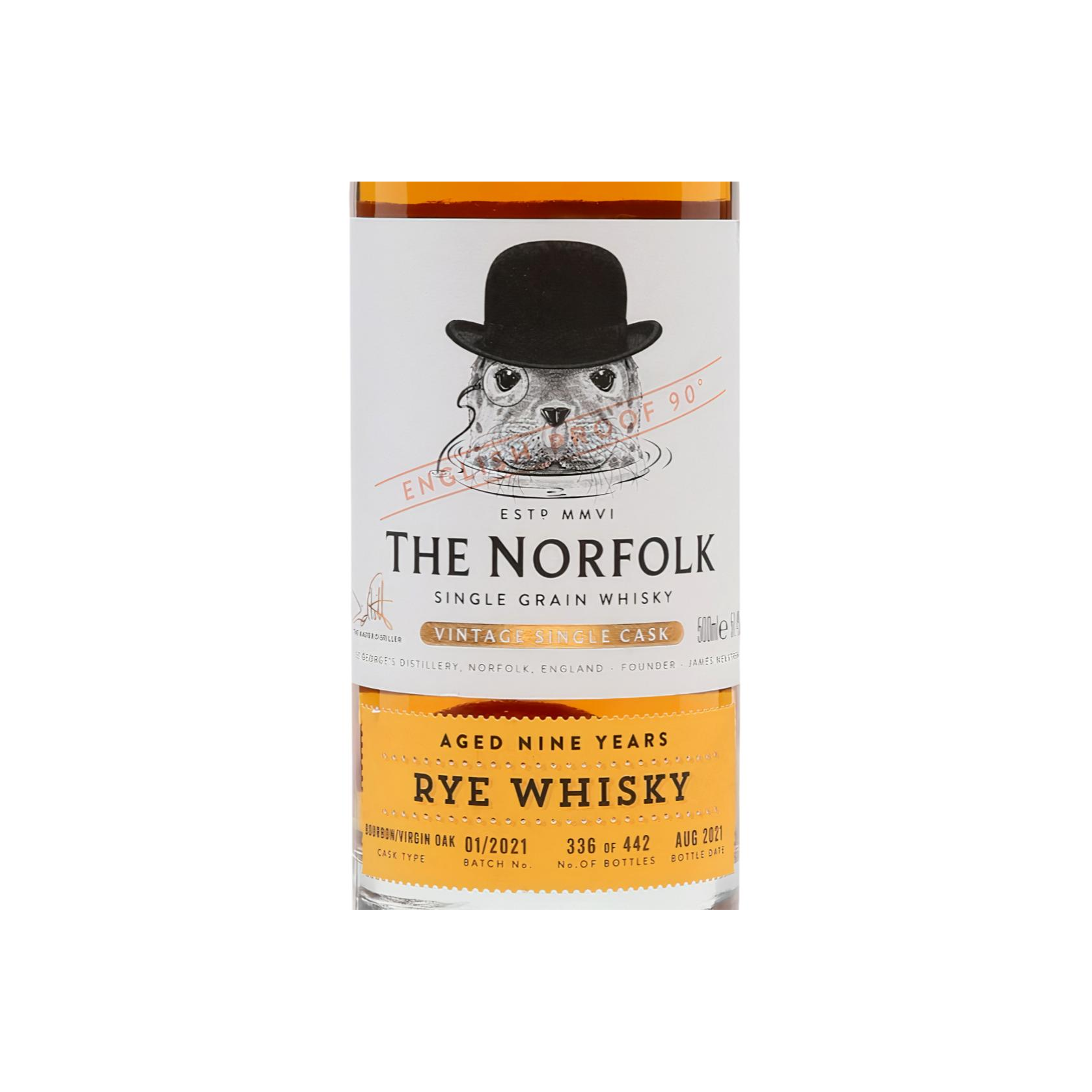 The Norfolk 9 Years Single Grain Whisky 2