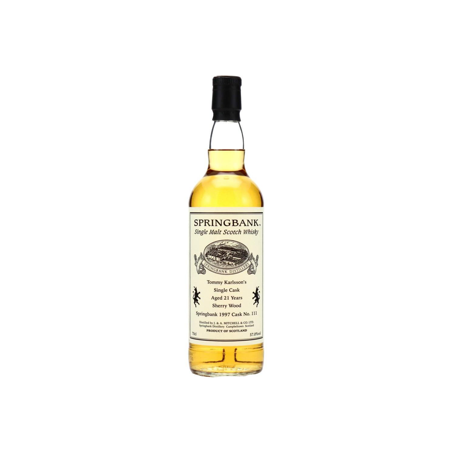 Springbank Private Bottling 1997 21 Years Single Malt Whisky