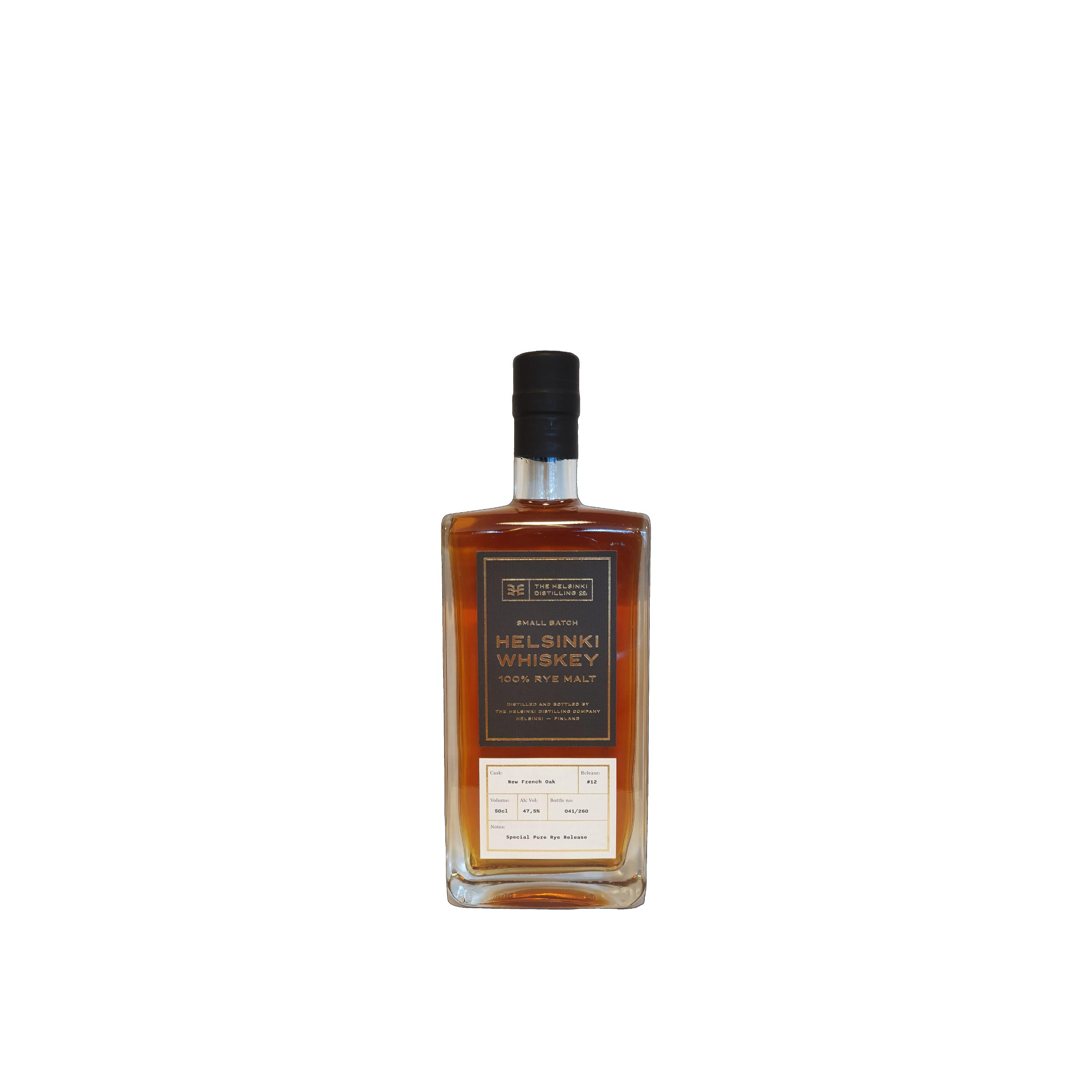 Helsinki Whiskey 100% Rye Malt - Release #12