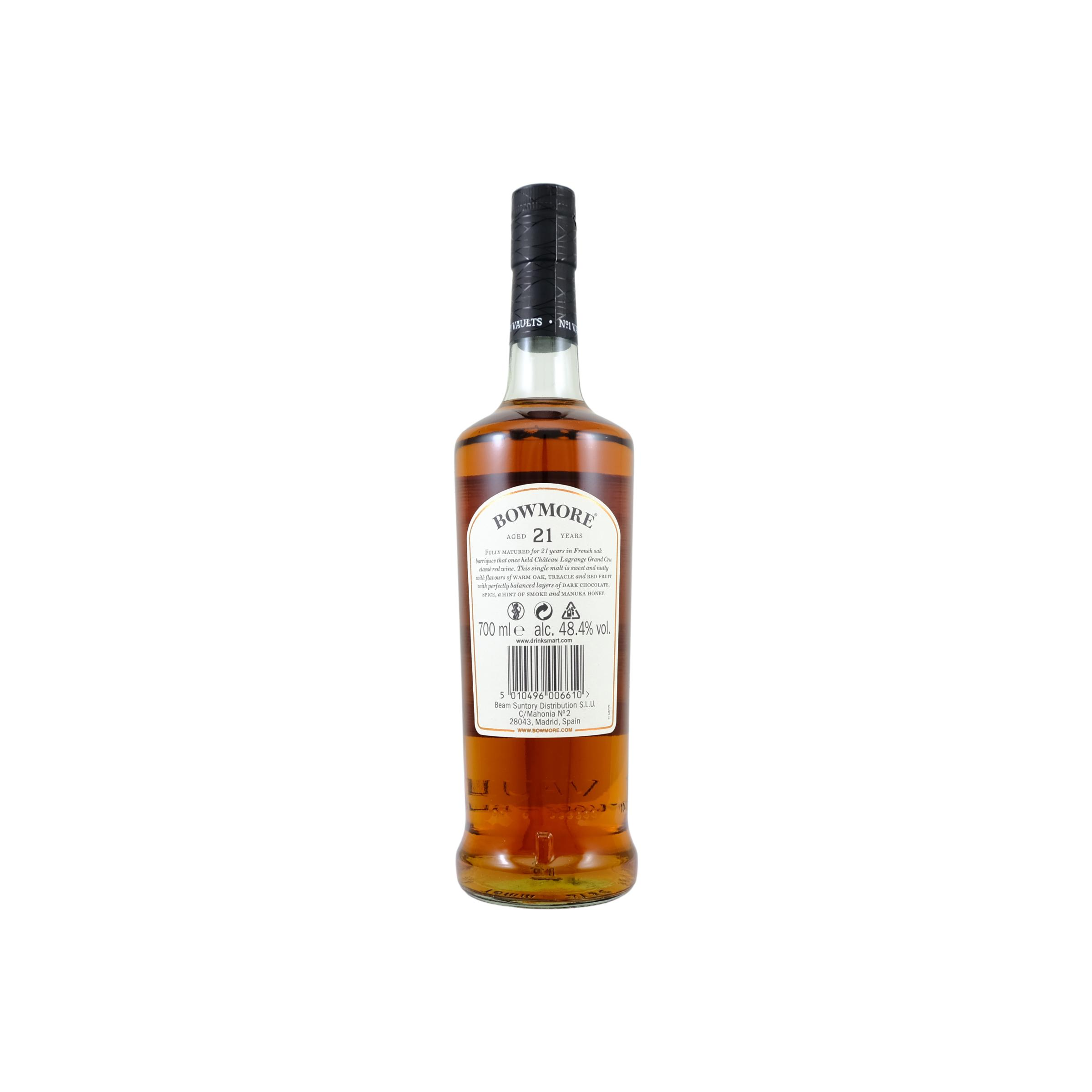 Bowmore 21 Years Single Malt Whisky 2