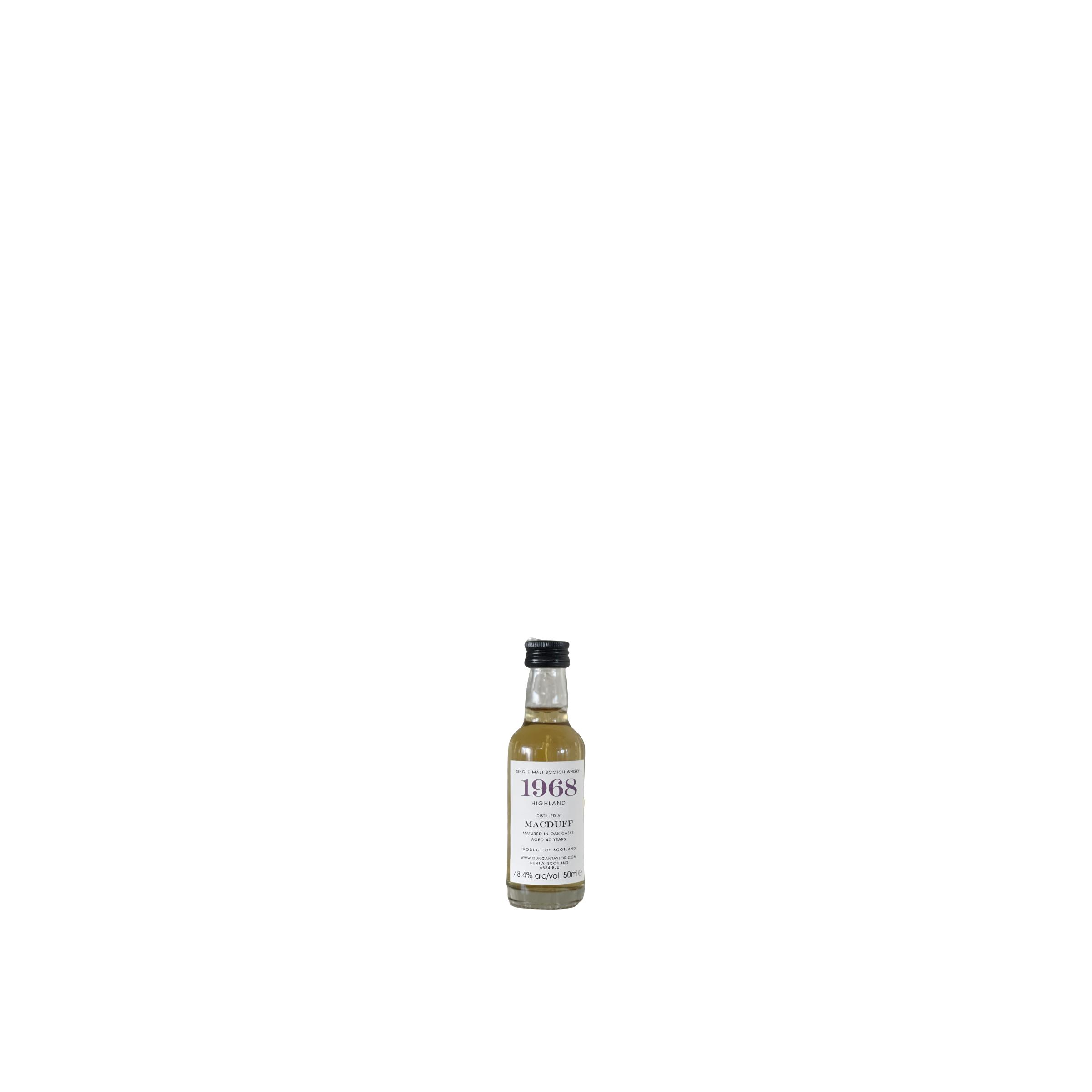 Macduff Miniature 1968 40 Years Single Malt Whisky