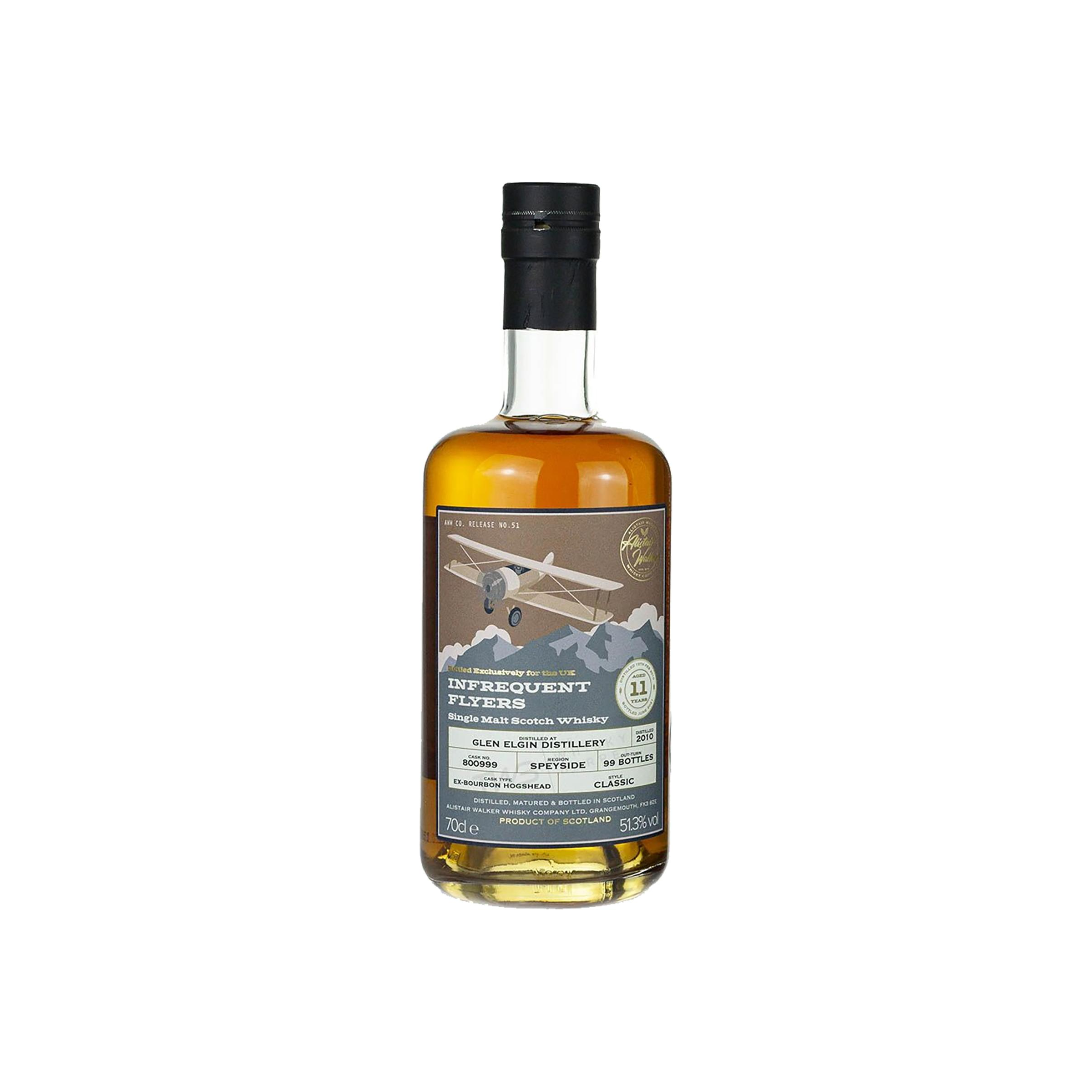 Glen Elgin 2010 11 Years Single Malt Whisky