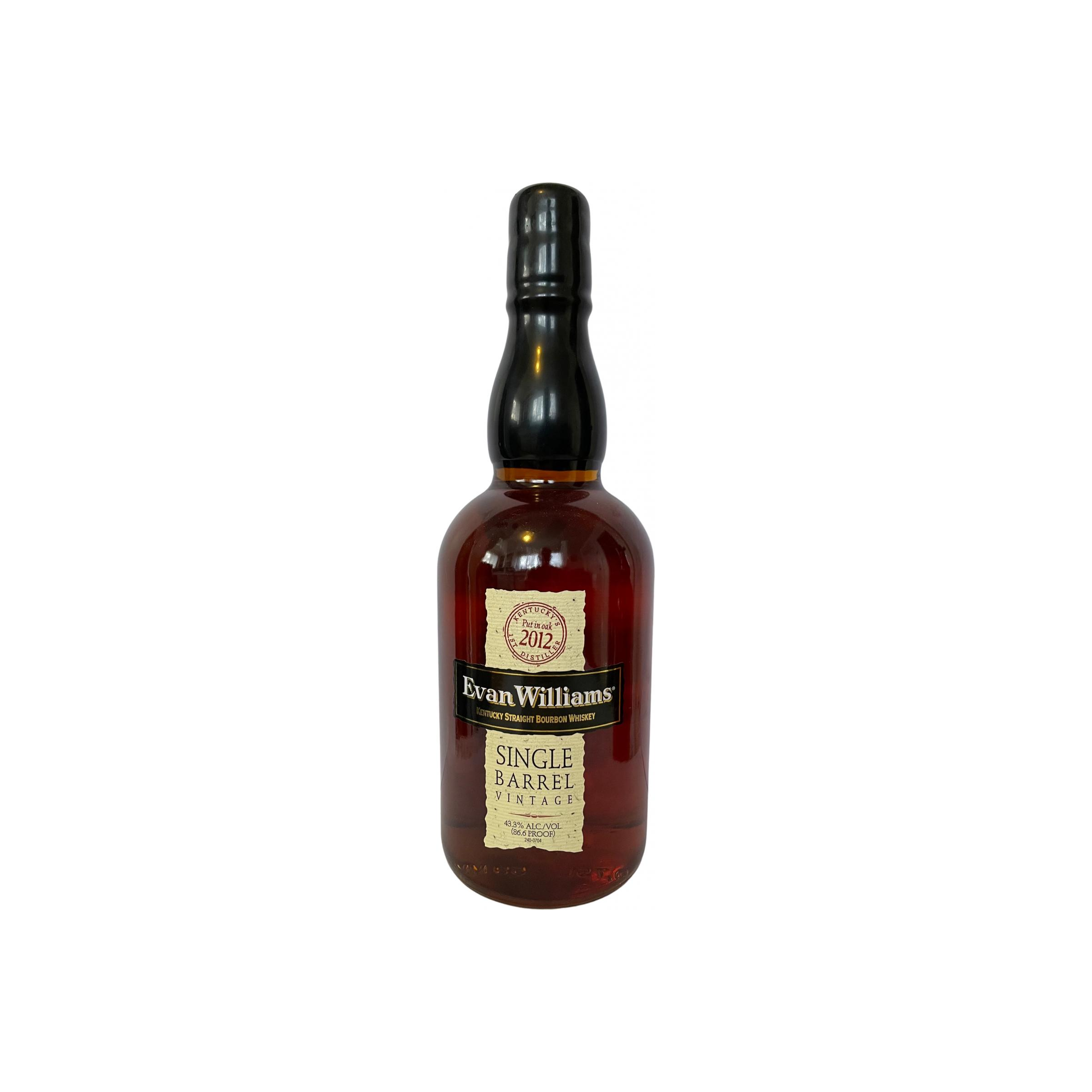 Evan Williams 2012 Bourbon Whisky