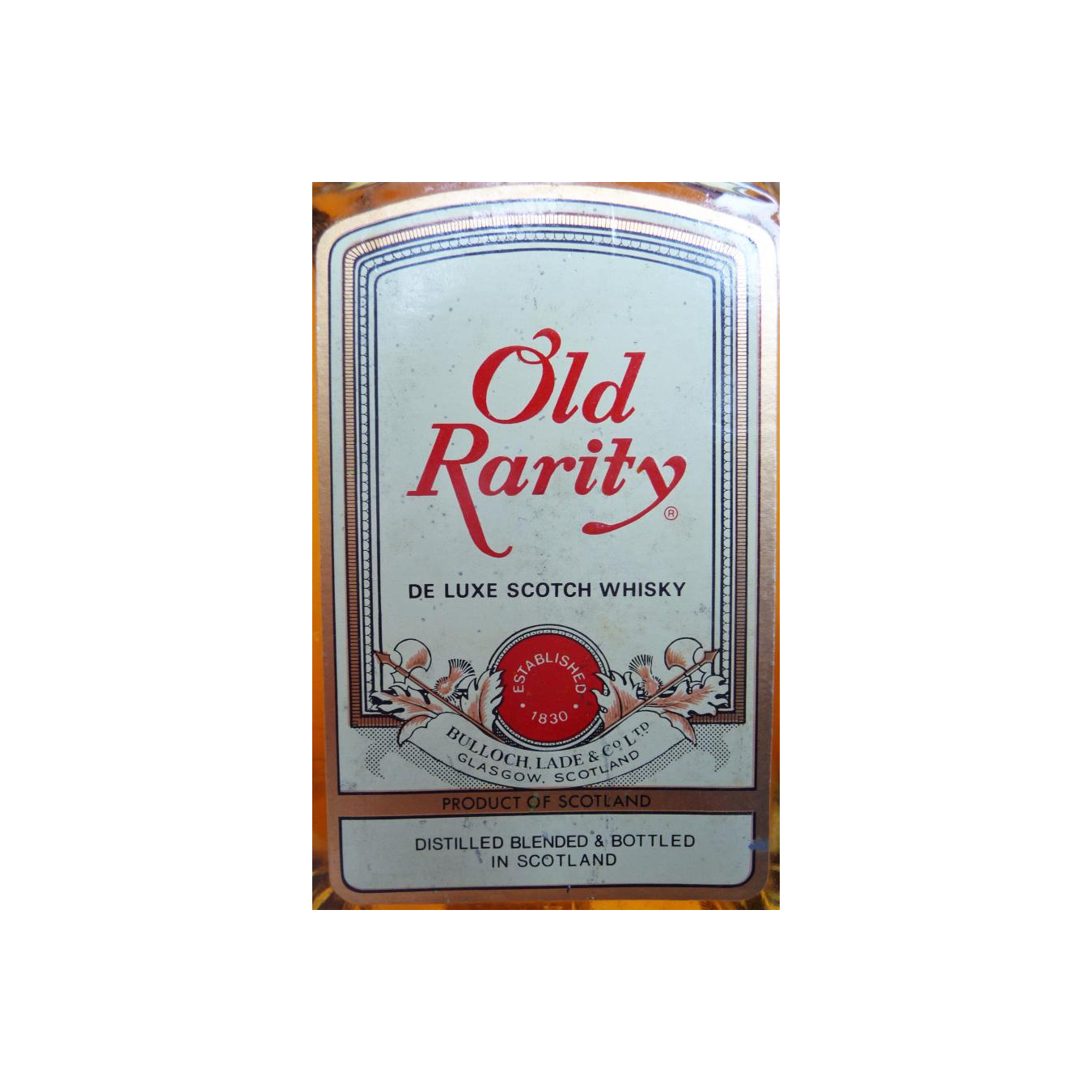 Old Rarity De Luxe Scotch Whisky 2