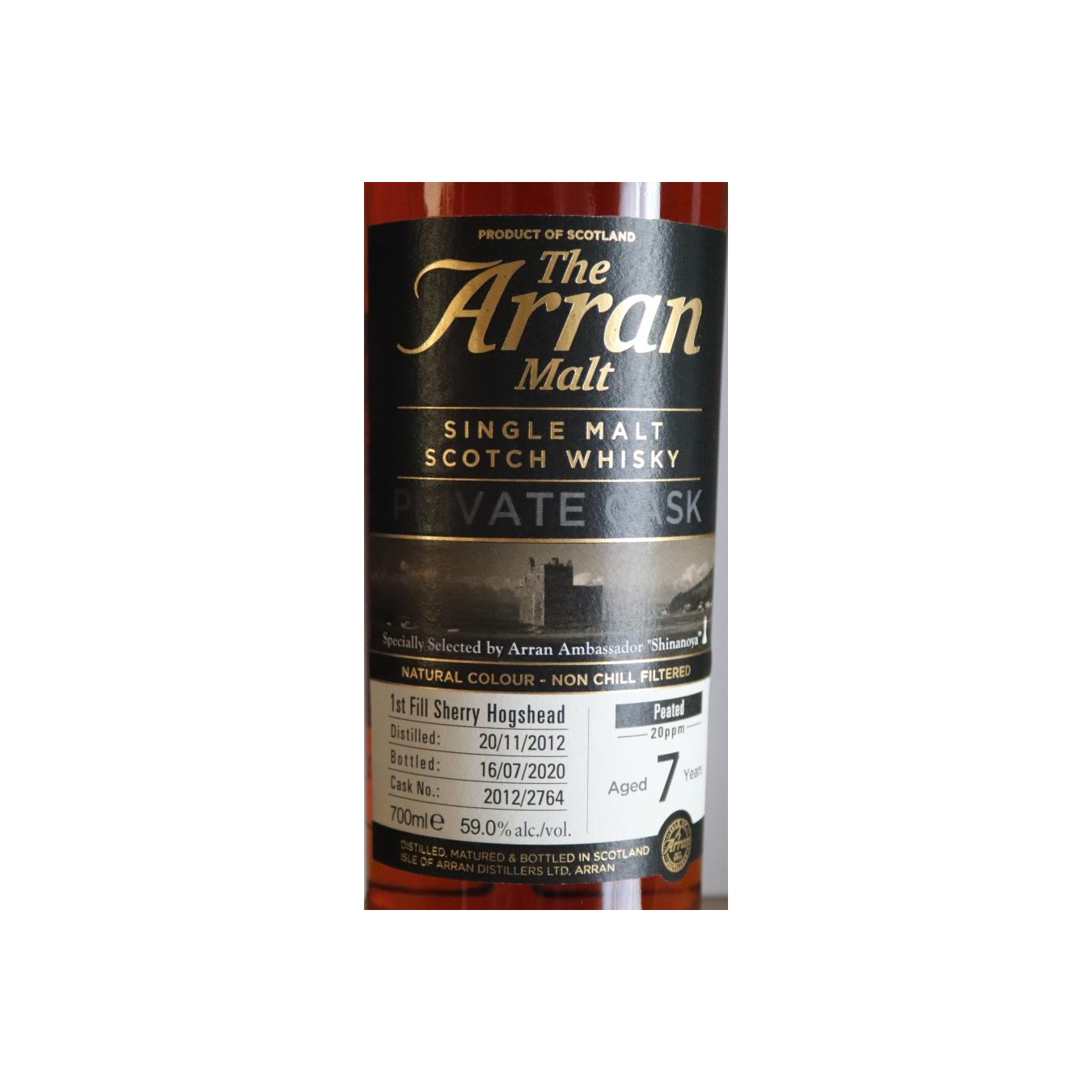 Arran Private Cask 2012 7 Years Single Malt Whisky 3