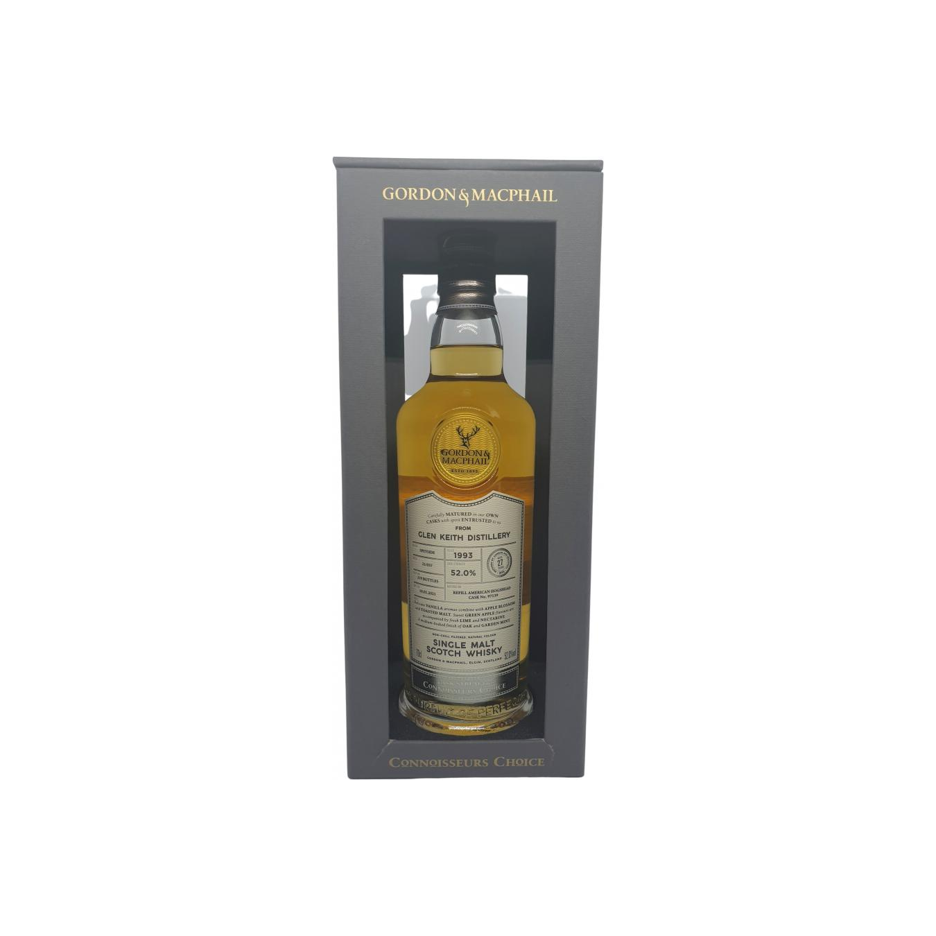 Glen Keith Connoisseurs Choice - Cask Strength 1993 27 Years Single Malt Whisky 3