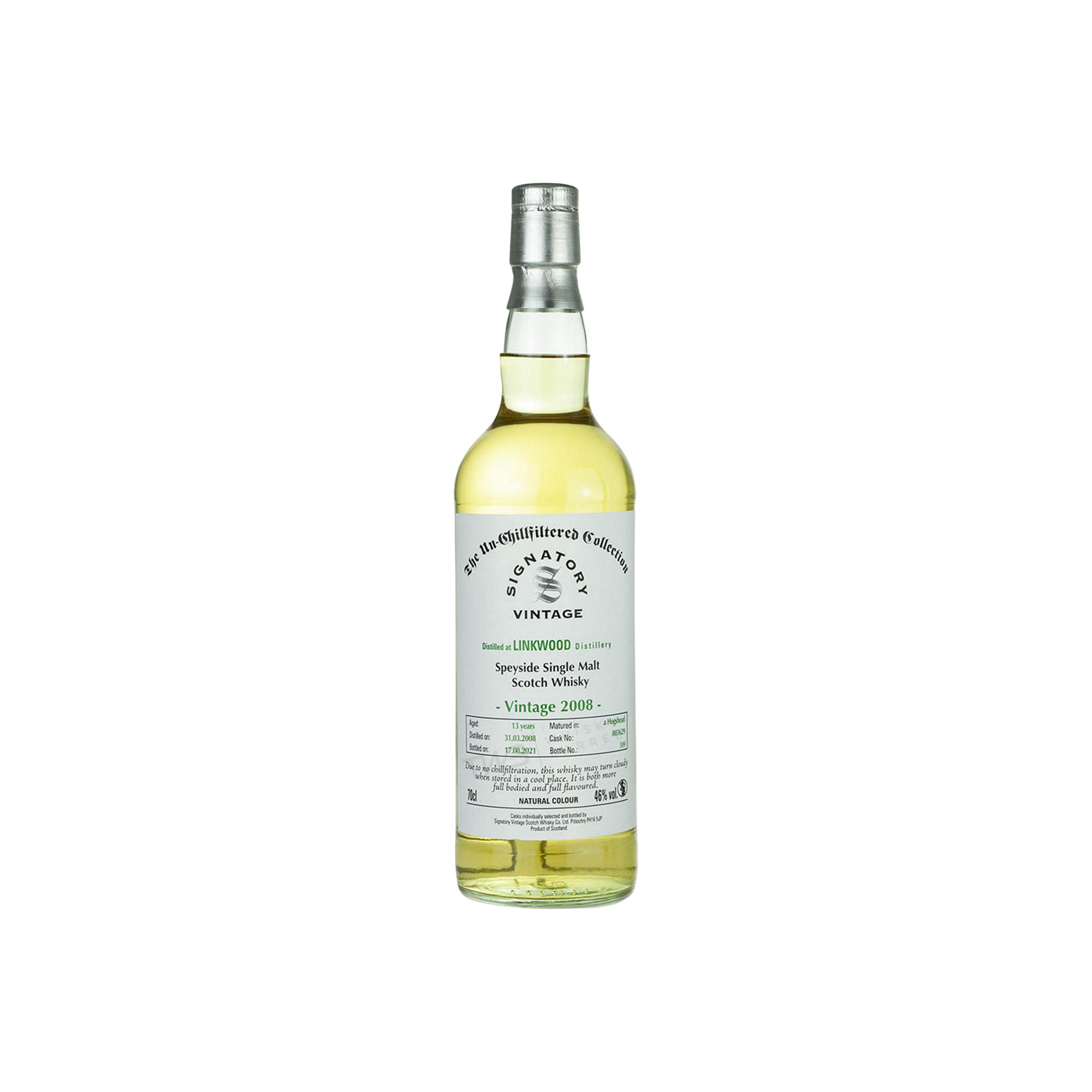 Linkwood The Un-Chillfiltered Collection 2008 13 Years Single Malt Whisky