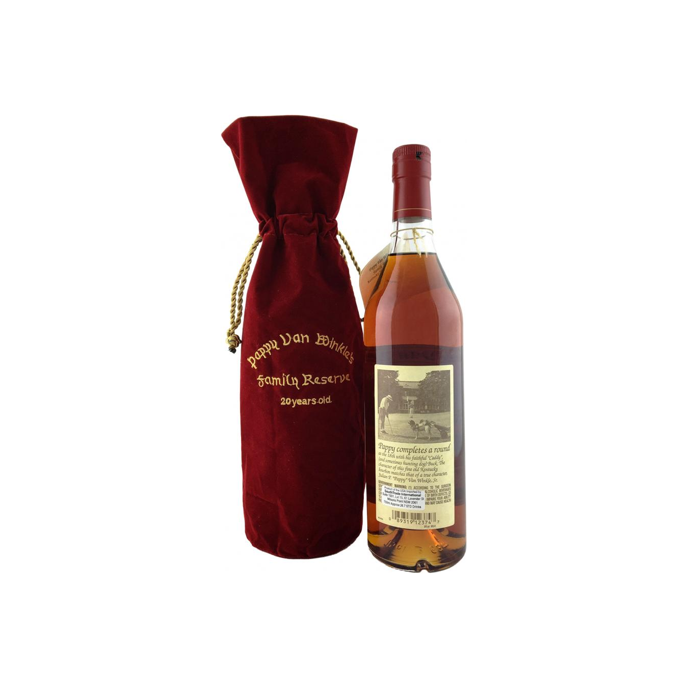 Pappy Van Winkle's 20 Years Bourbon Whisky 2
