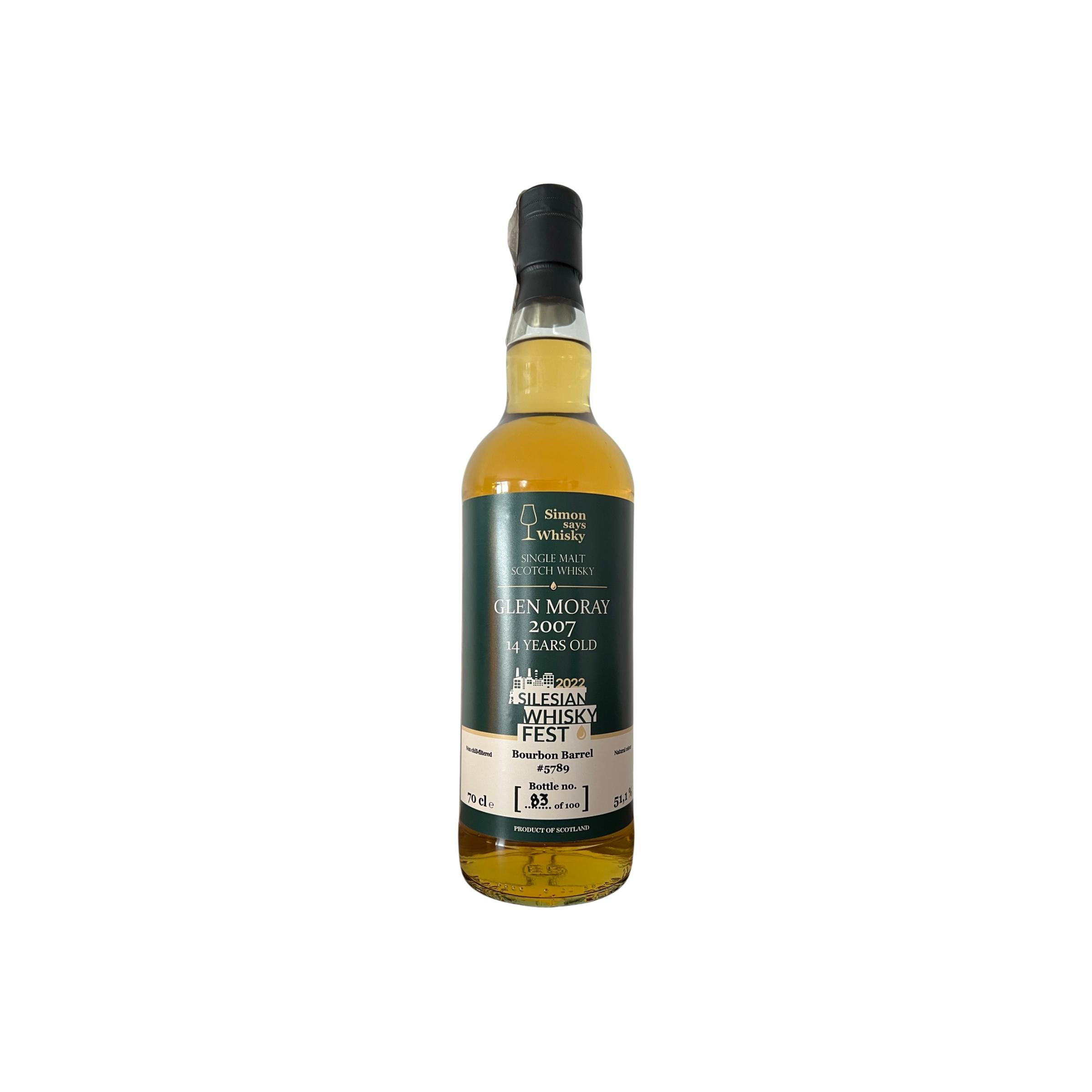 Glen Moray 2007 14 Years Single Malt Whisky