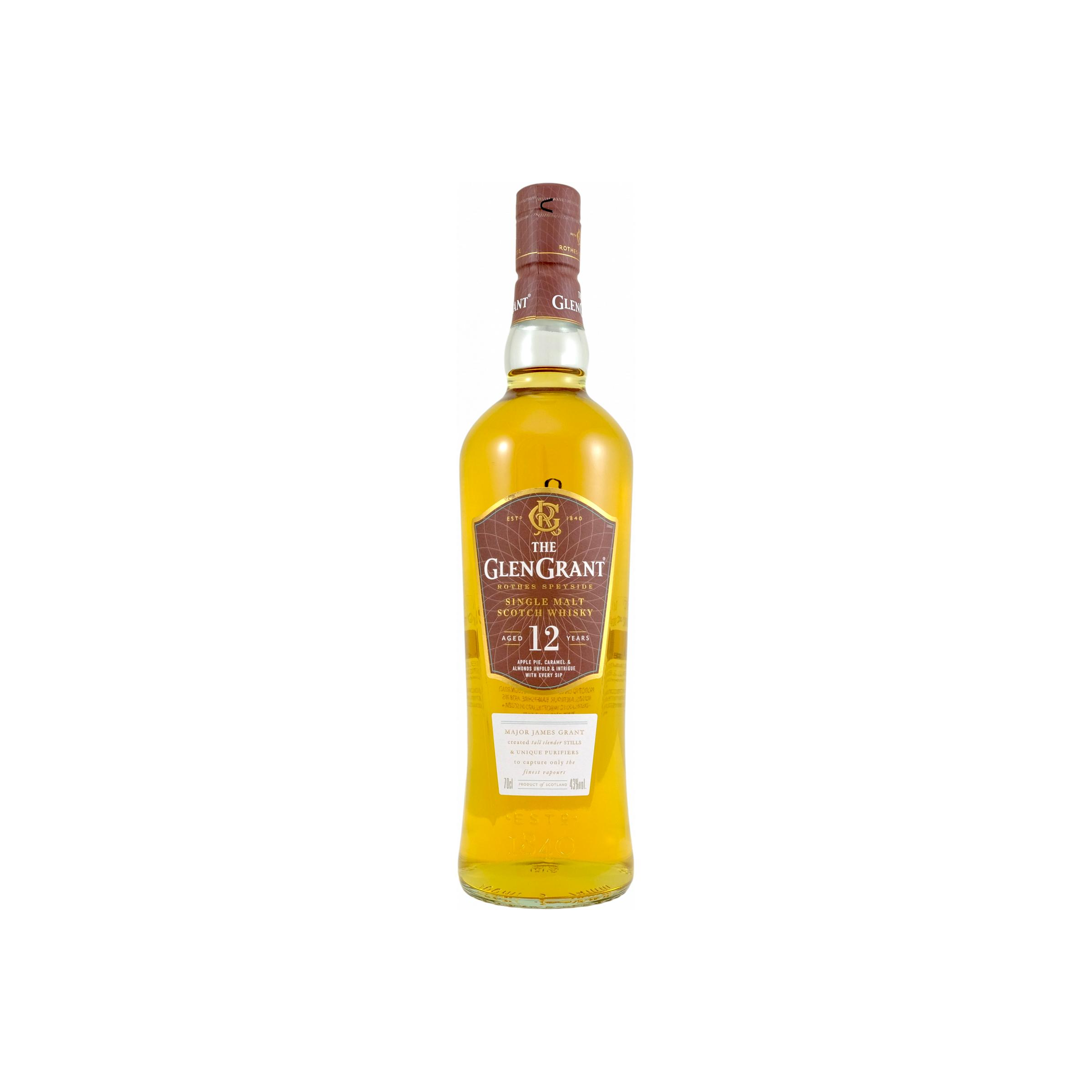 Glen Grant 12 Years Single Malt Whisky