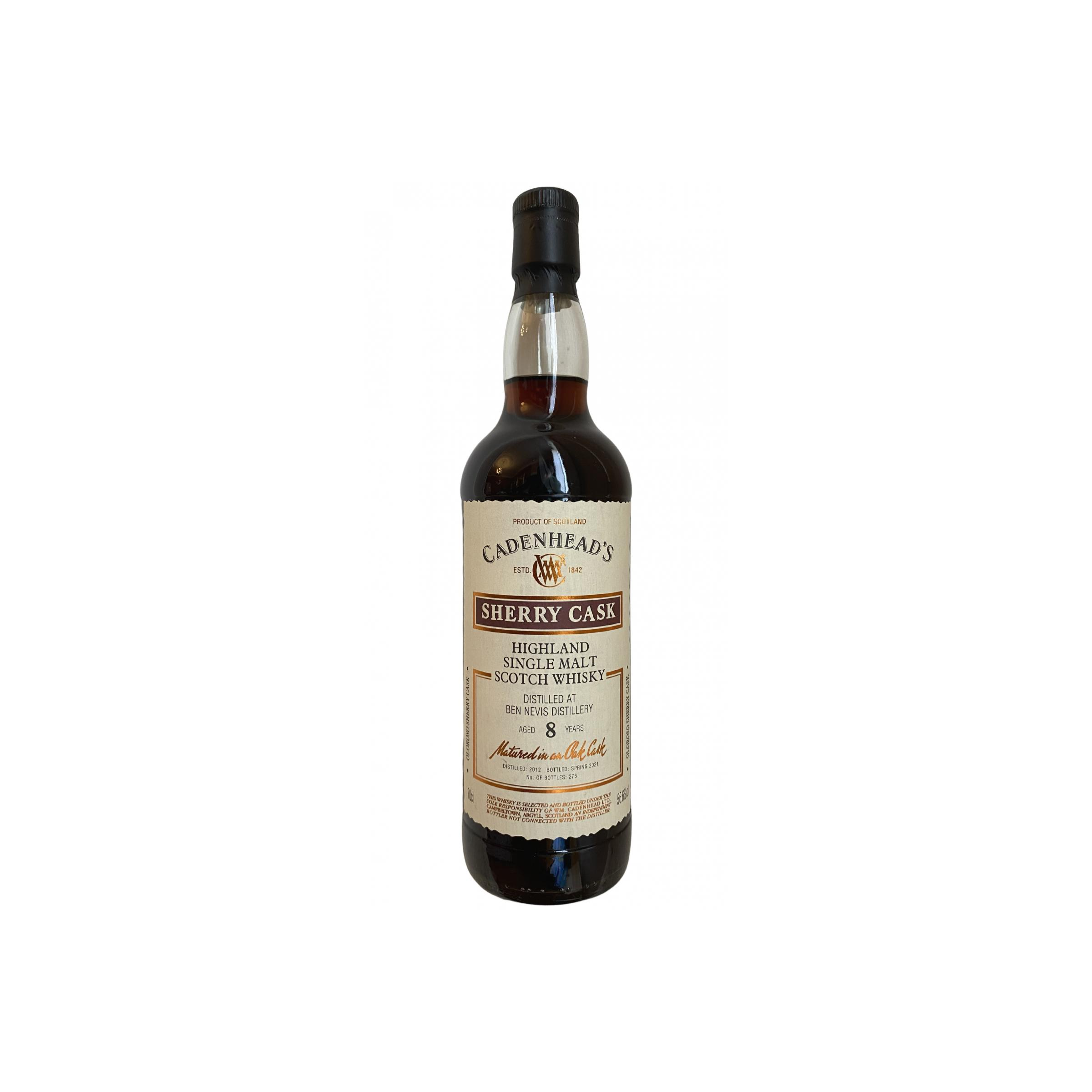 Ben Nevis 2012 8 Years Single Malt Whisky
