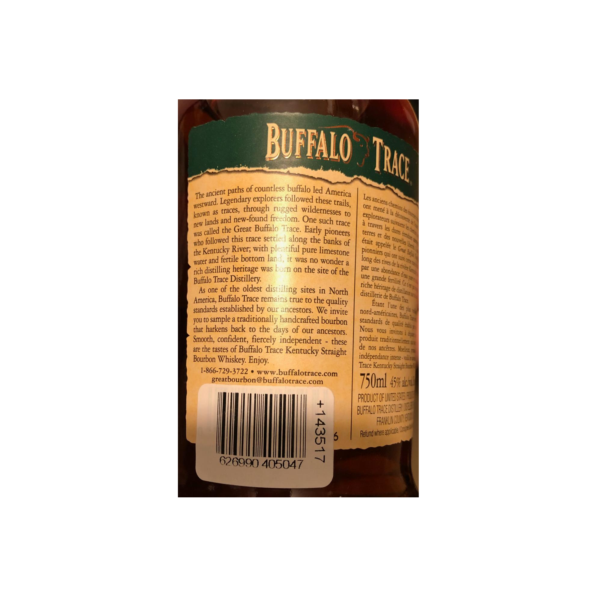 Buffalo Trace 2013 Bourbon Whisky 3