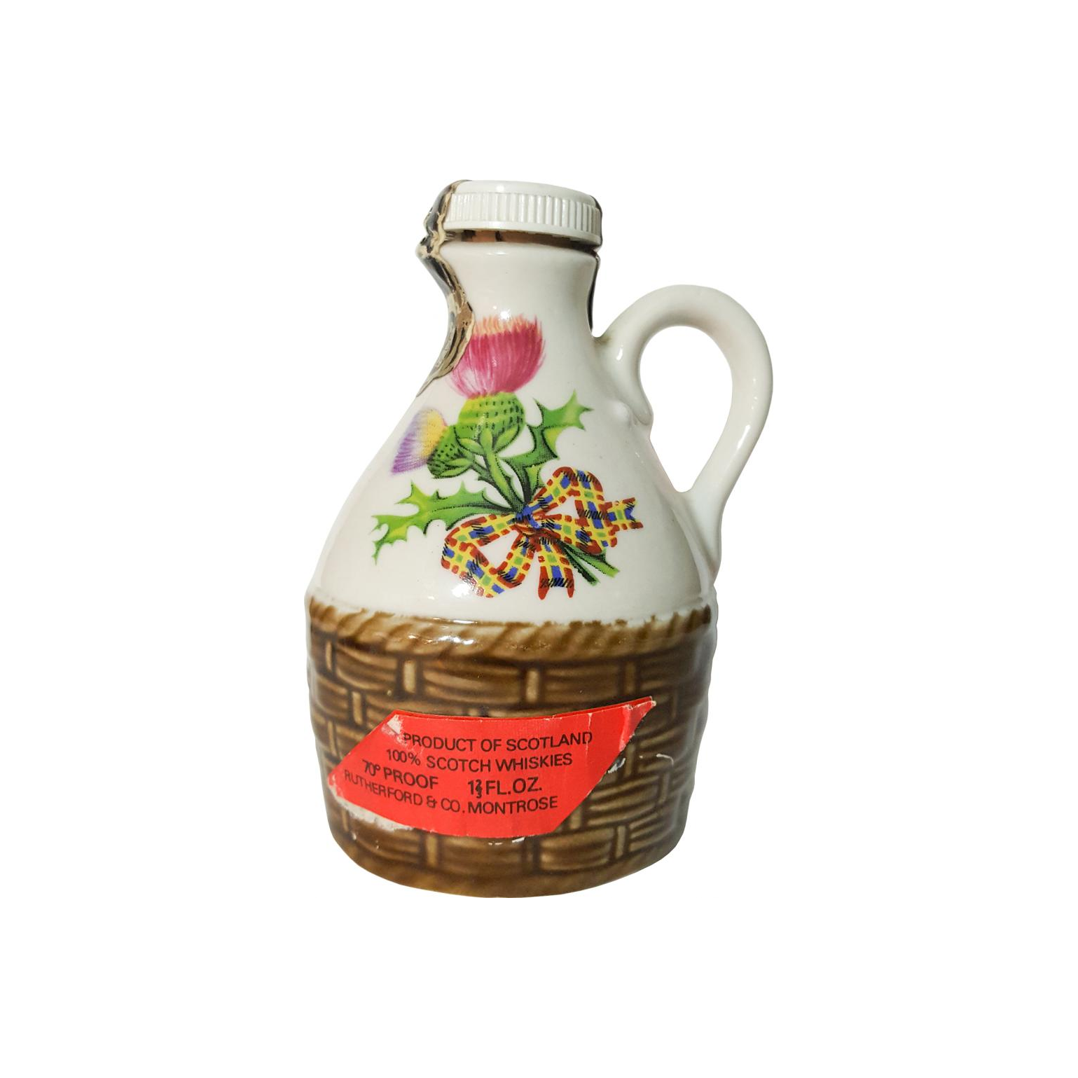 Rutherford's Ceramic Jug Thistle 2