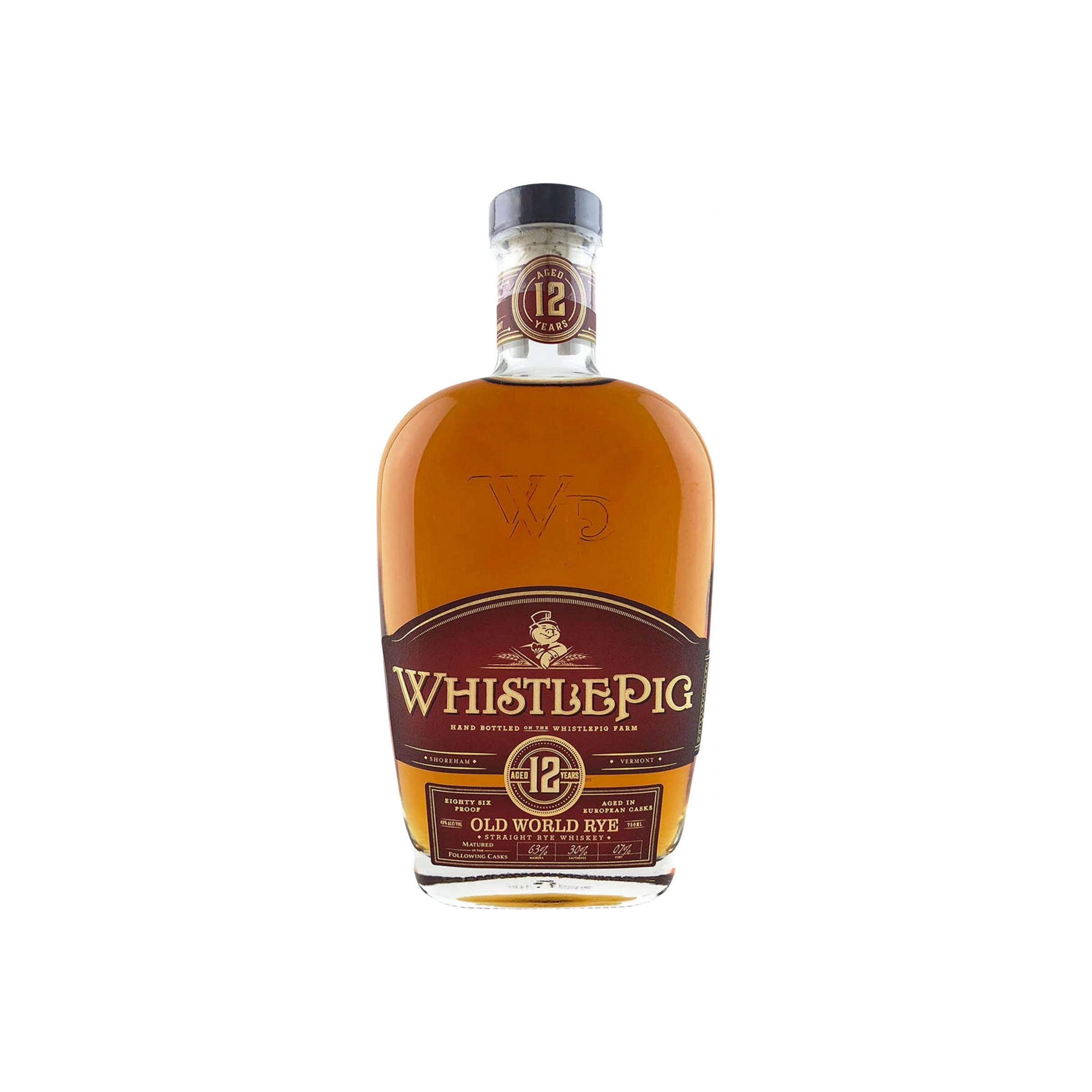WhistlePig 12 Years Rye Whisky
