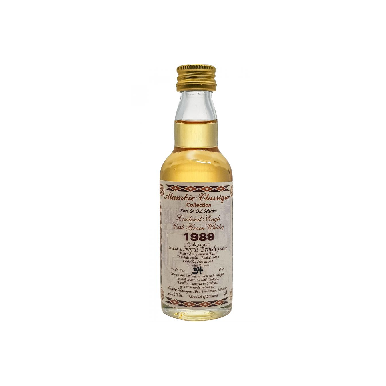 North British 1989 32 Years Single Grain Whisky 2