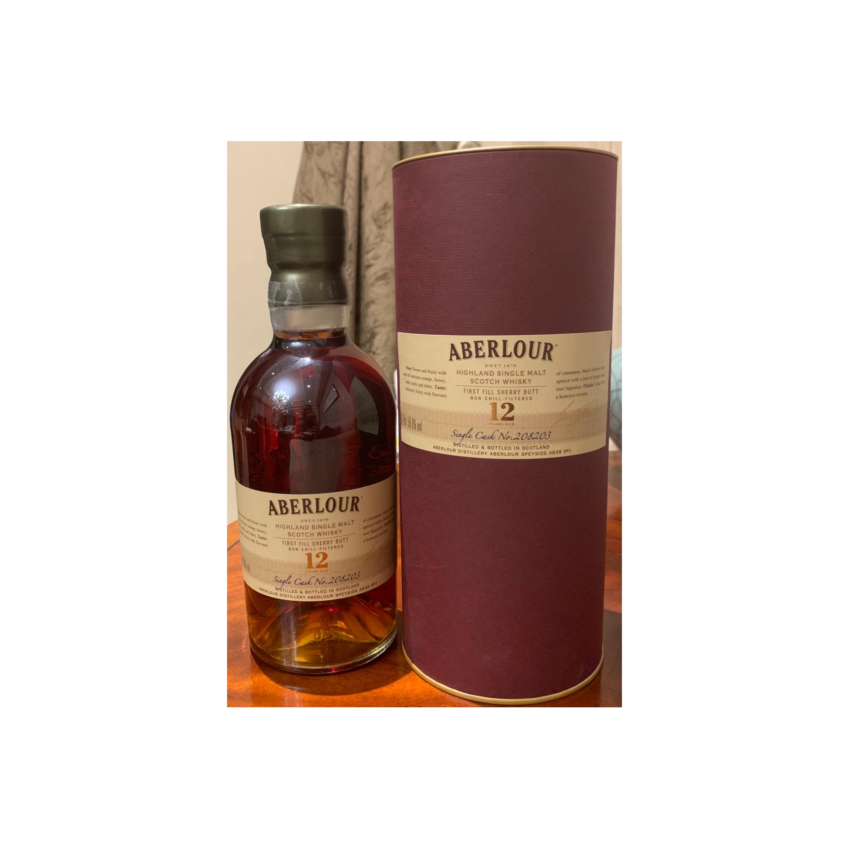 Aberlour Single Cask 12 Years Single Malt Whisky 3