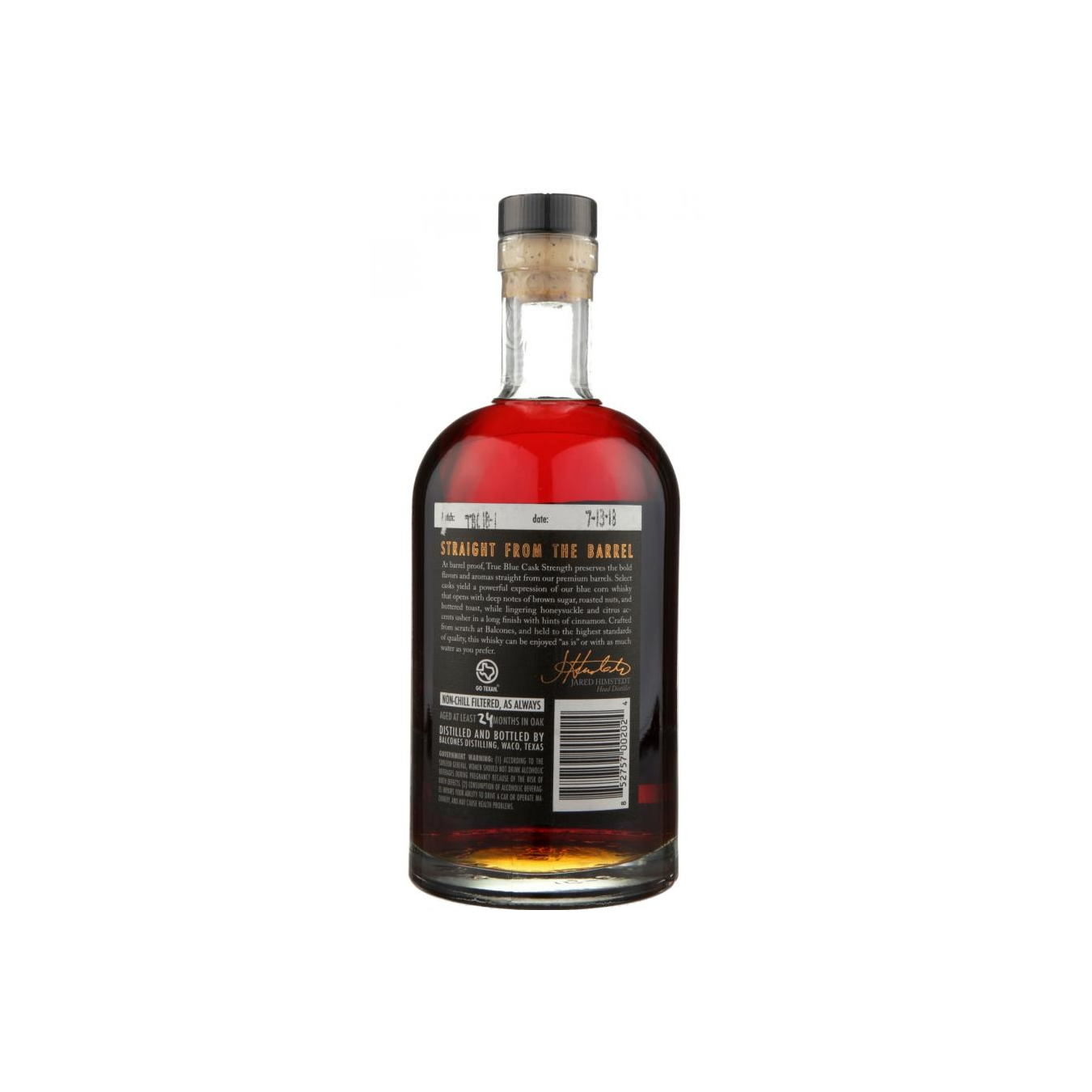 Balcones 2016 2 Years Corn Whisky 2